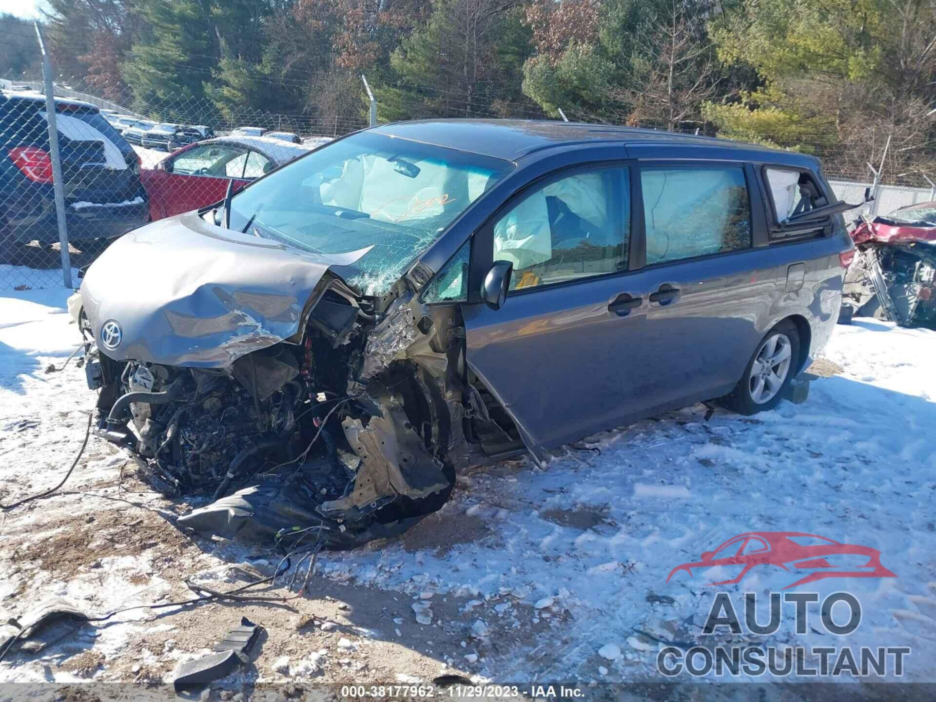 TOYOTA SIENNA 2017 - 5TDZZ3DCXHS880958