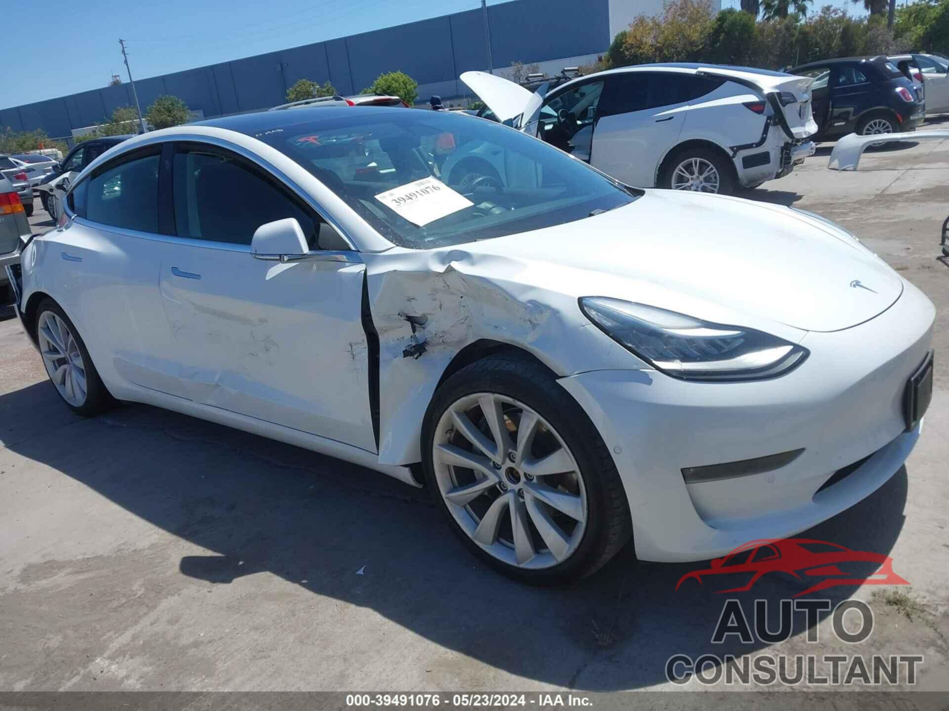 TESLA MODEL 3 2020 - 5YJ3E1EB4LF638675