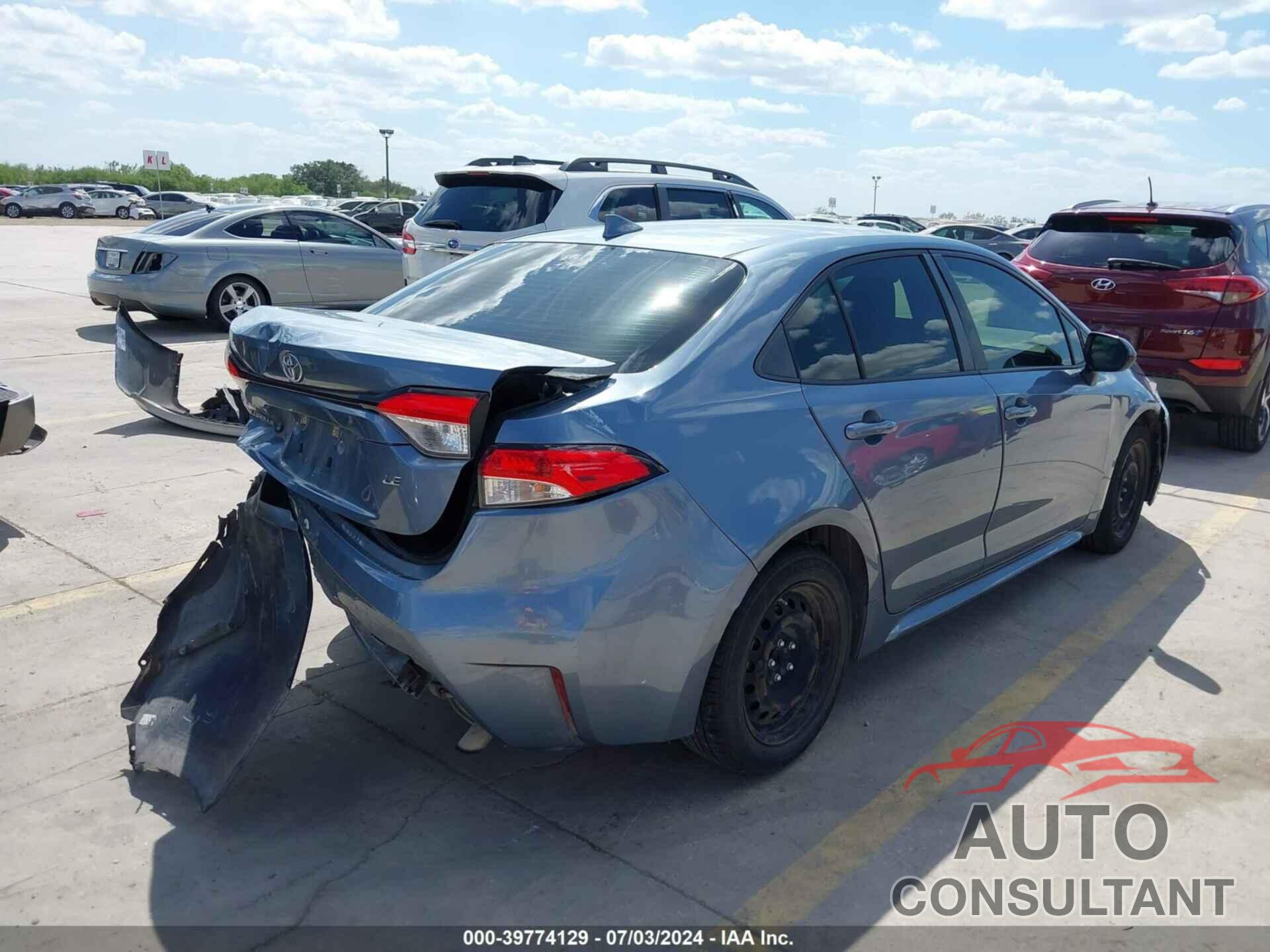 TOYOTA COROLLA 2020 - JTDEPRAE4LJ116106