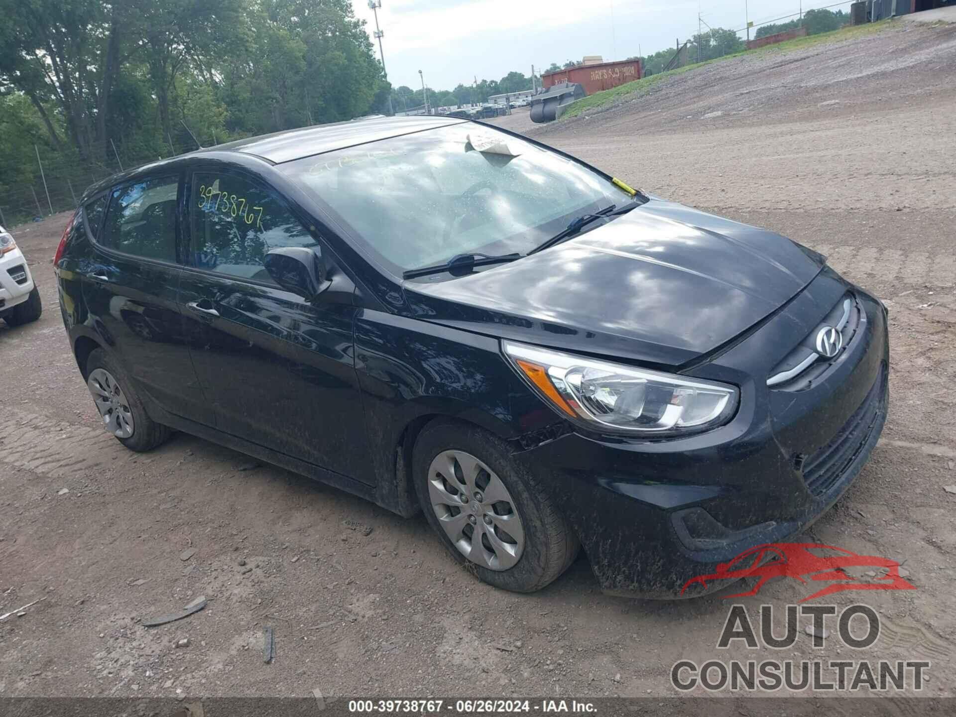 HYUNDAI ACCENT 2017 - KMHCT5AE3HU338553