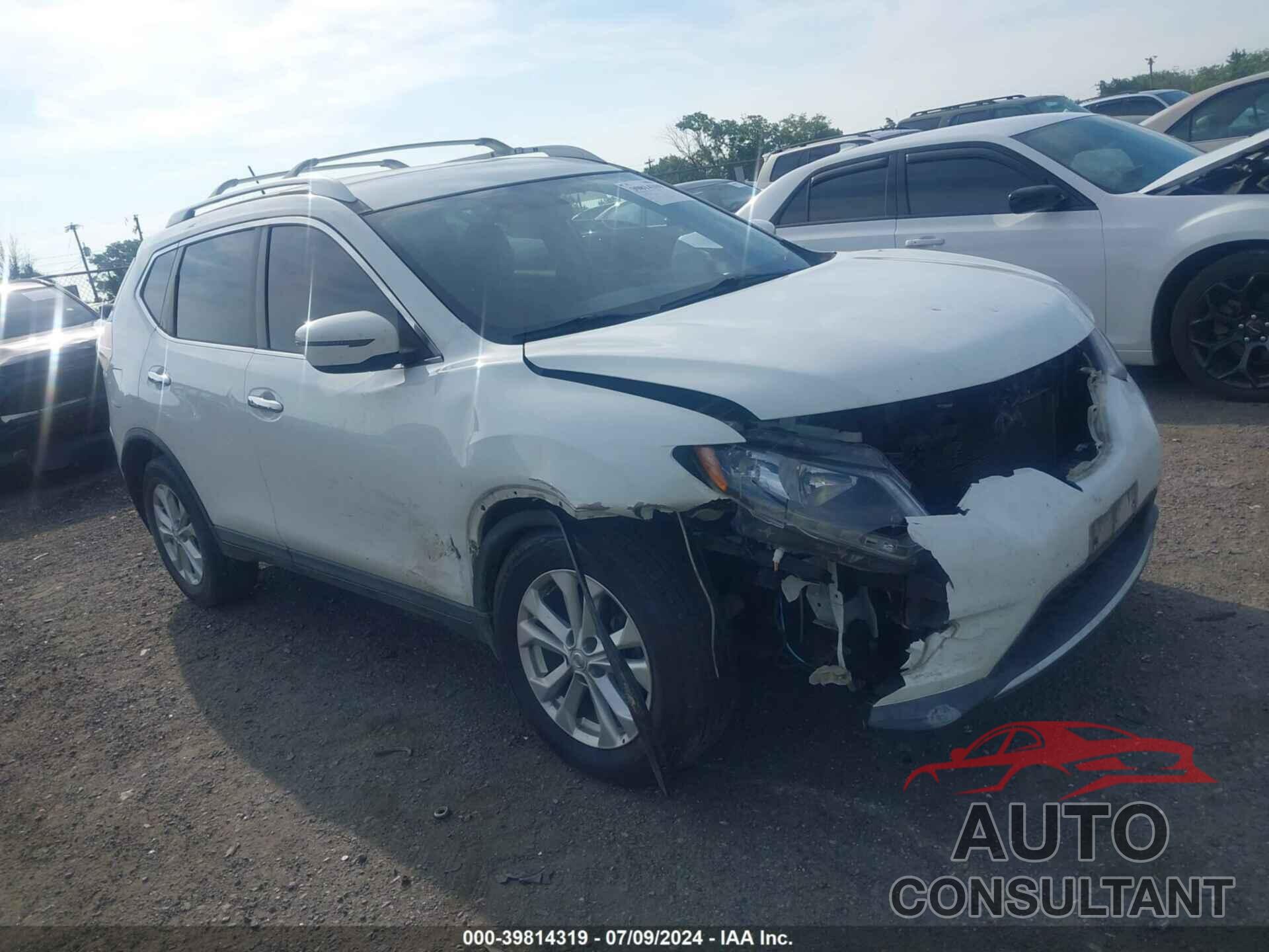 NISSAN ROGUE 2016 - KNMAT2MV8GP716790