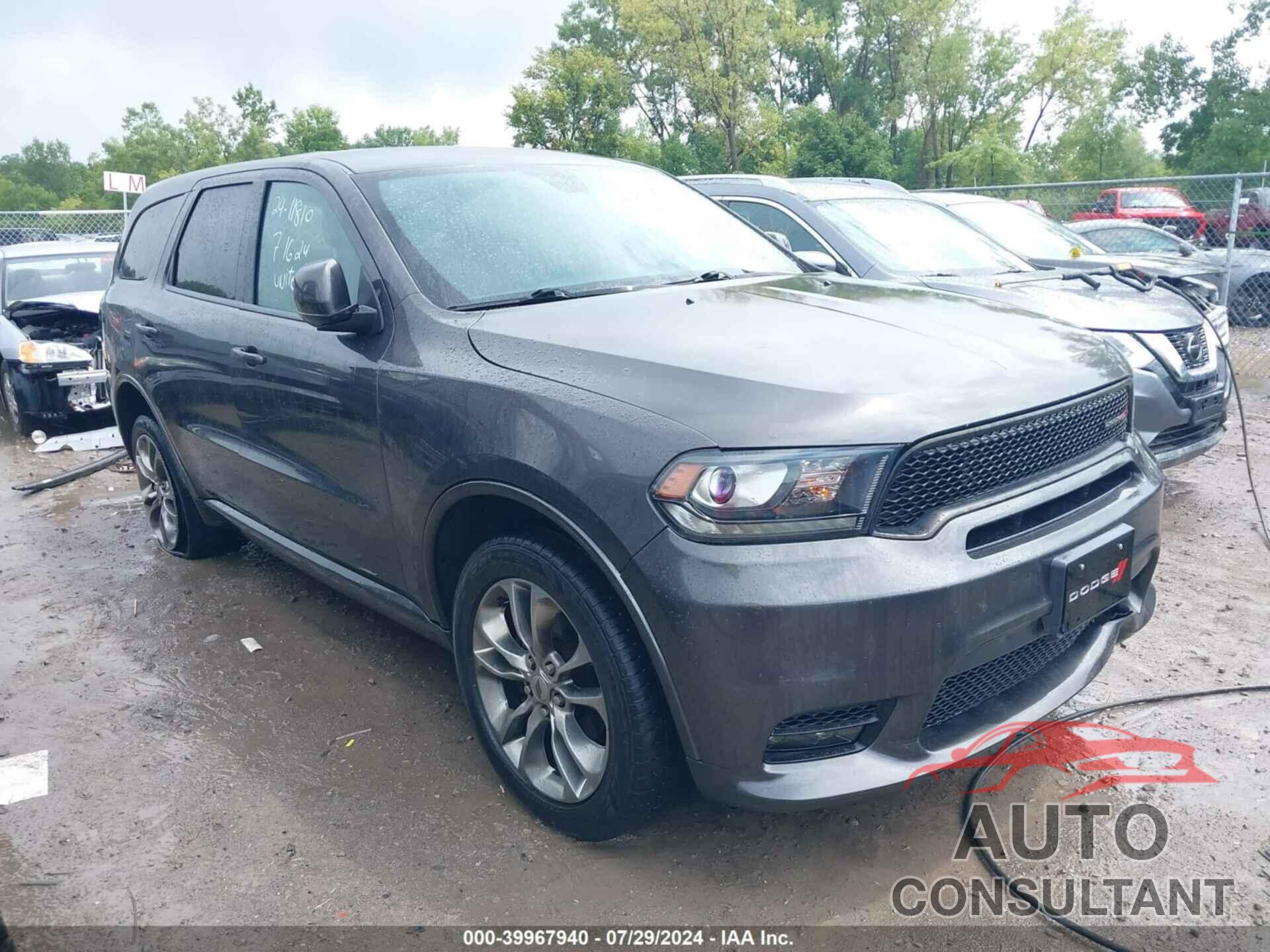 DODGE DURANGO 2019 - 1C4RDJDG6KC663518