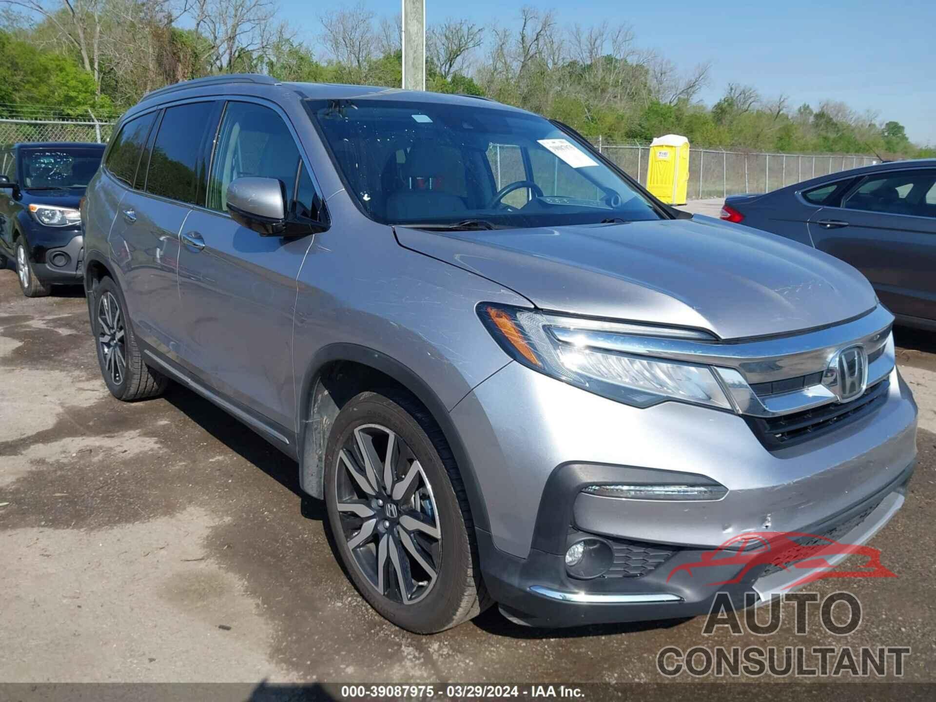 HONDA PILOT 2019 - 5FNYF5H61KB042446