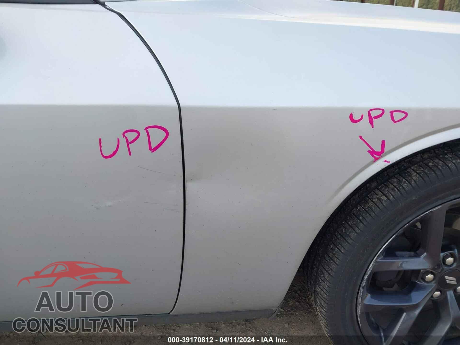 DODGE CHALLENGER 2019 - 2C3CDZAG4KH737304