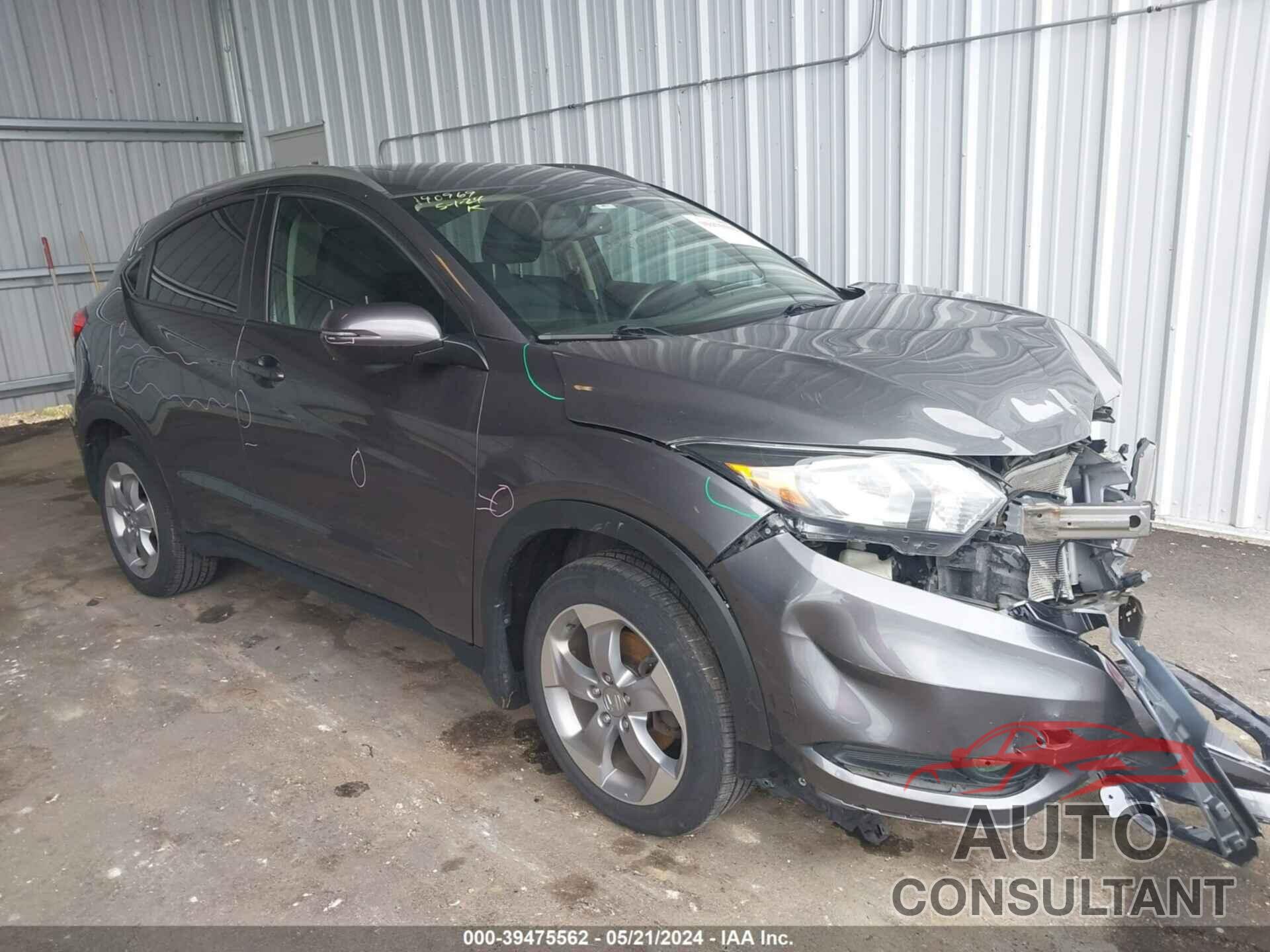 HONDA HR-V 2016 - 3CZRU6H74GM764273