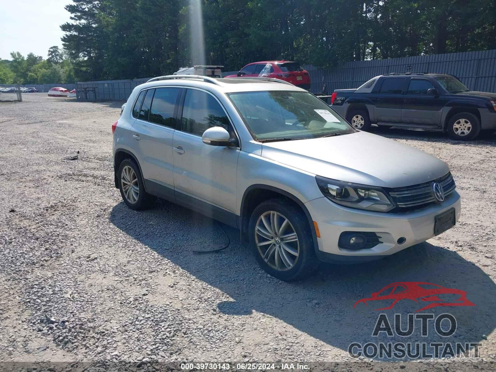 VOLKSWAGEN TIGUAN 2016 - WVGBV7AXXGW614166