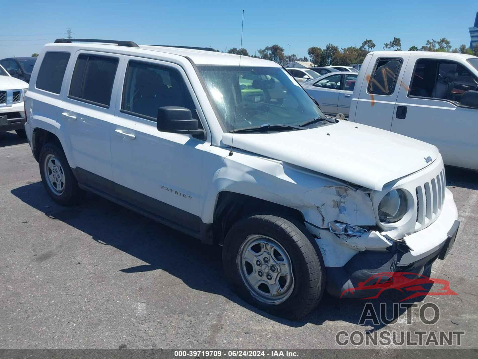 JEEP PATRIOT 2016 - 1C4NJPBA3GD815006