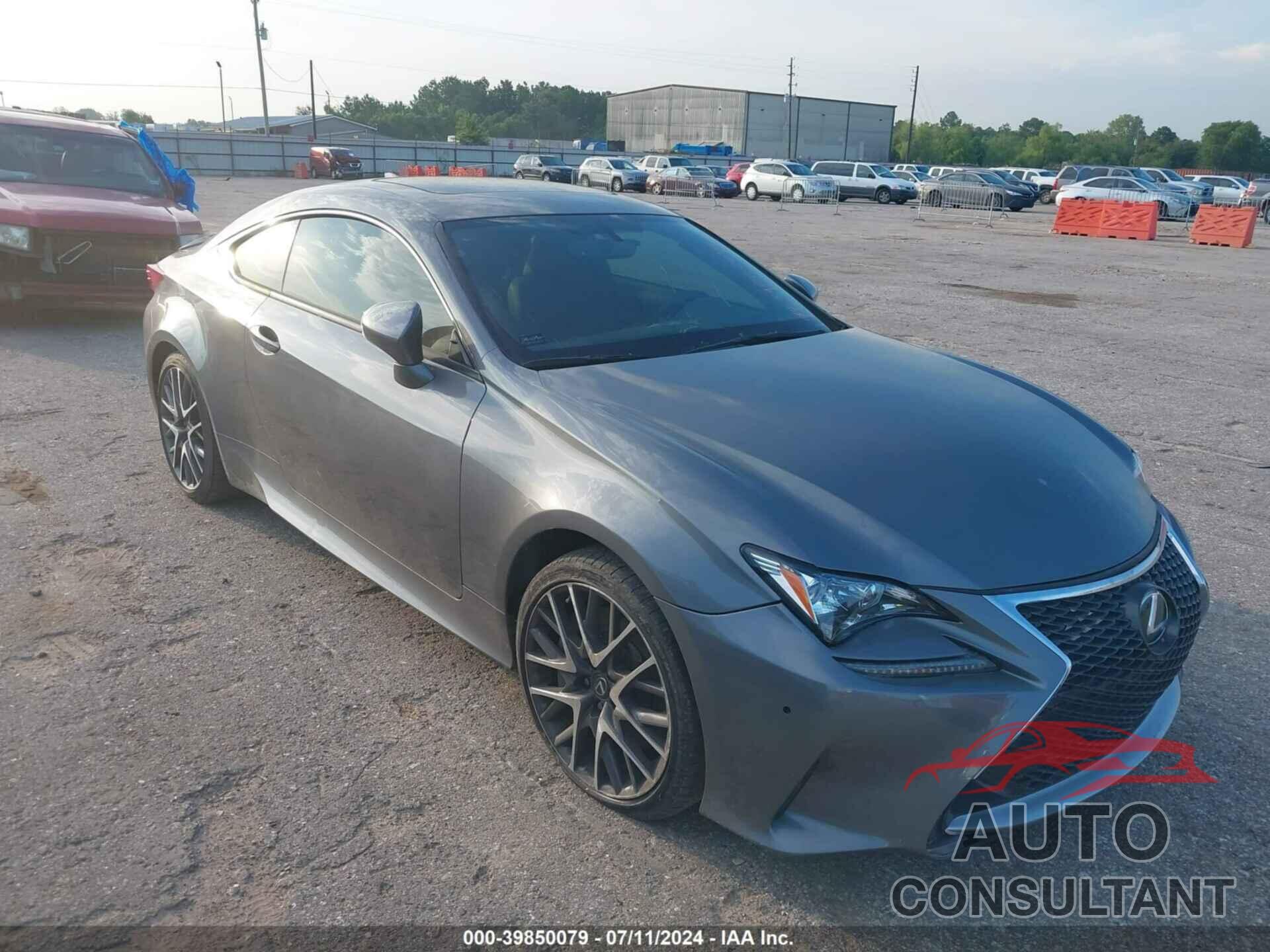 LEXUS RC 200T 2017 - JTHHA5BC1H5006553