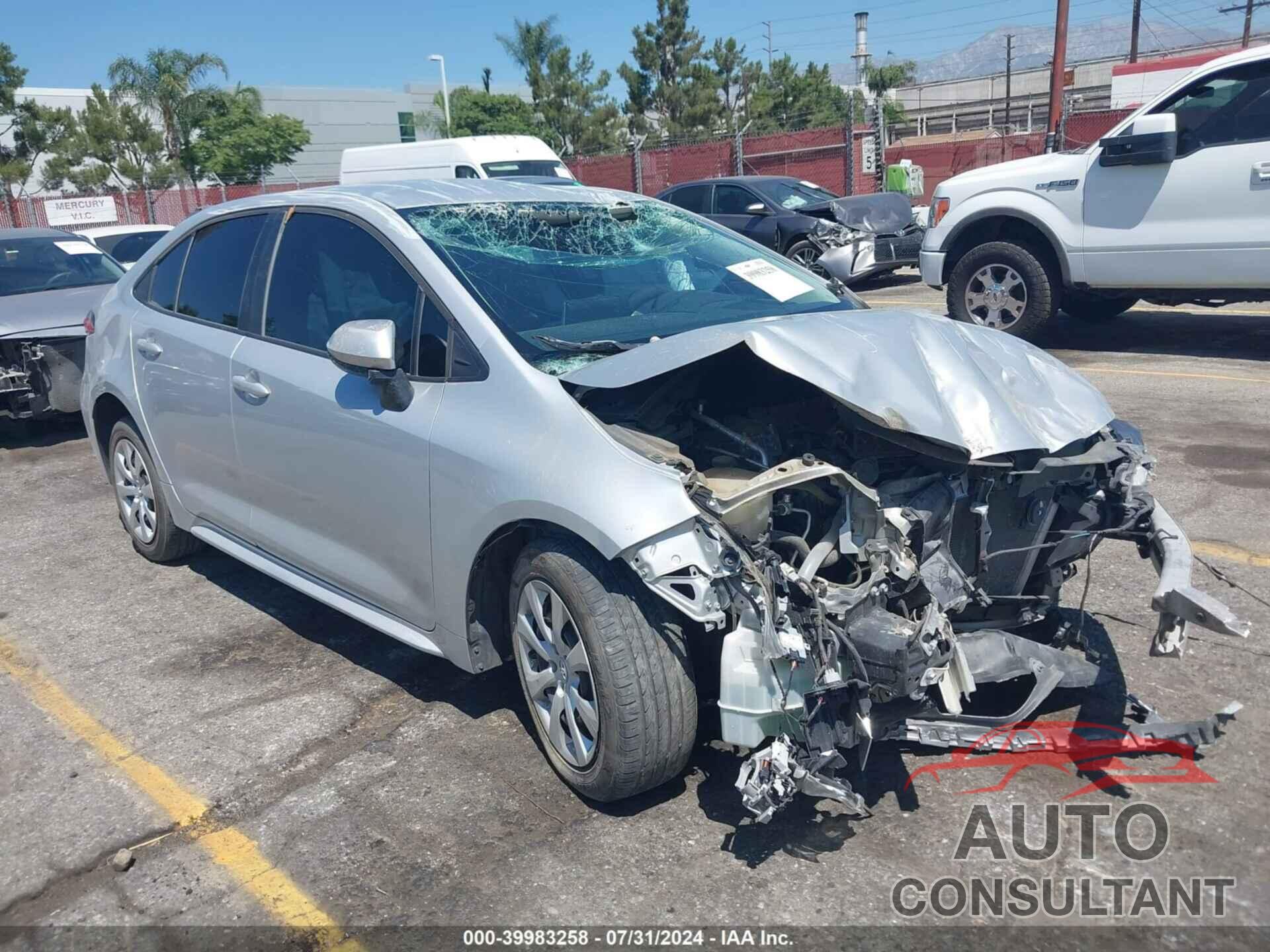 TOYOTA COROLLA 2020 - 5YFEPRAE3LP118991