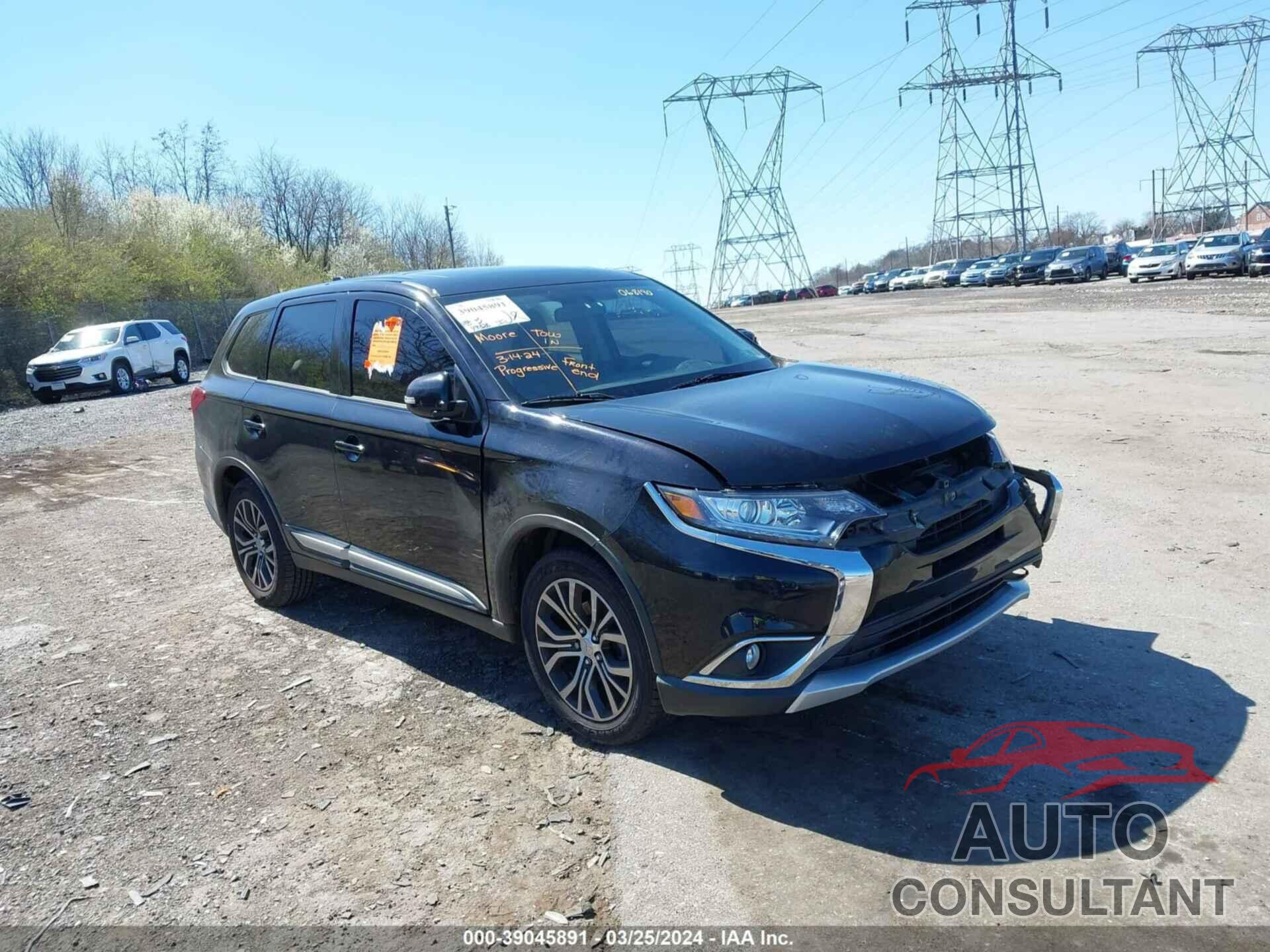 MITSUBISHI OUTLANDER 2018 - JA4AD3A33JZ068190