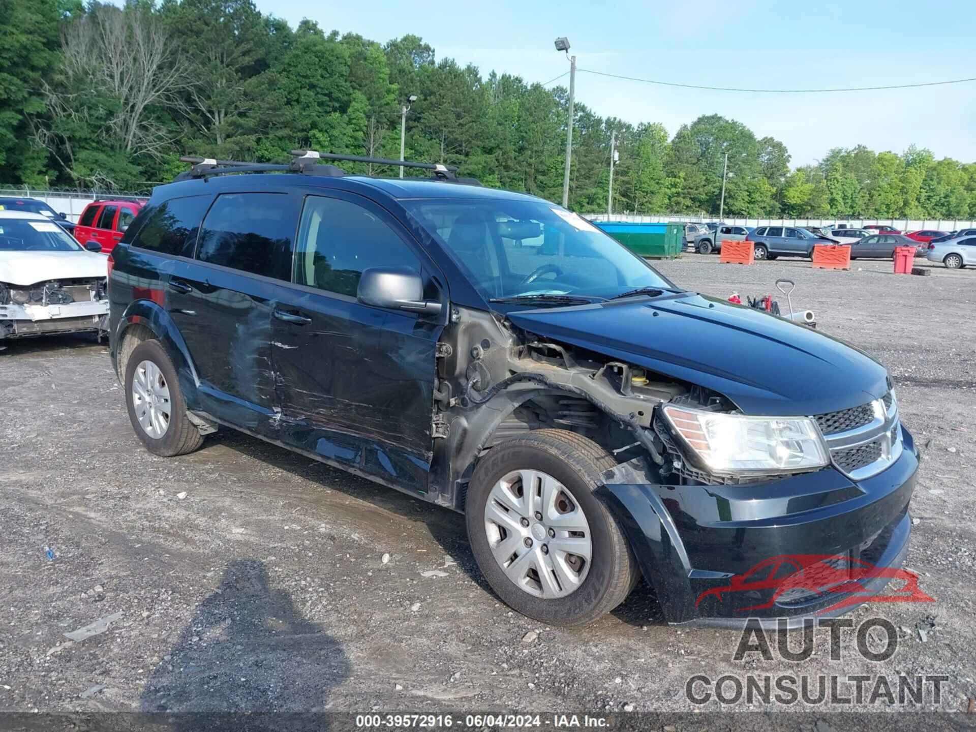 DODGE JOURNEY 2016 - 3C4PDCAB7GT109346