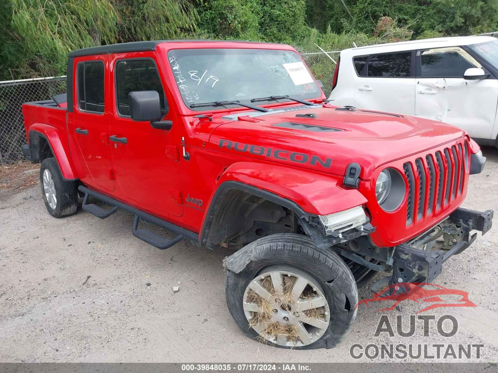 JEEP GLADIATOR 2021 - 1C6JJTBG7ML544746