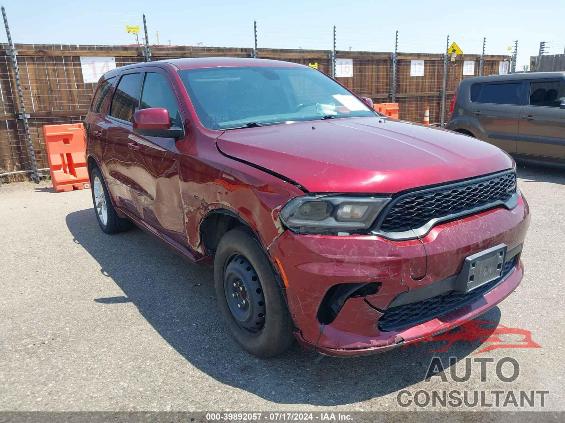 DODGE DURANGO 2021 - 1C4RDJDG2MC644936