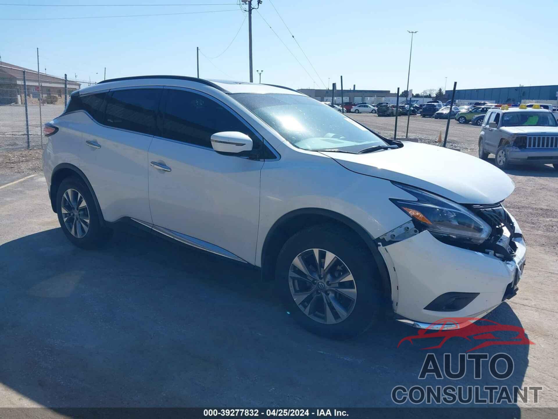 NISSAN MURANO 2018 - 5N1AZ2MH3JN132515