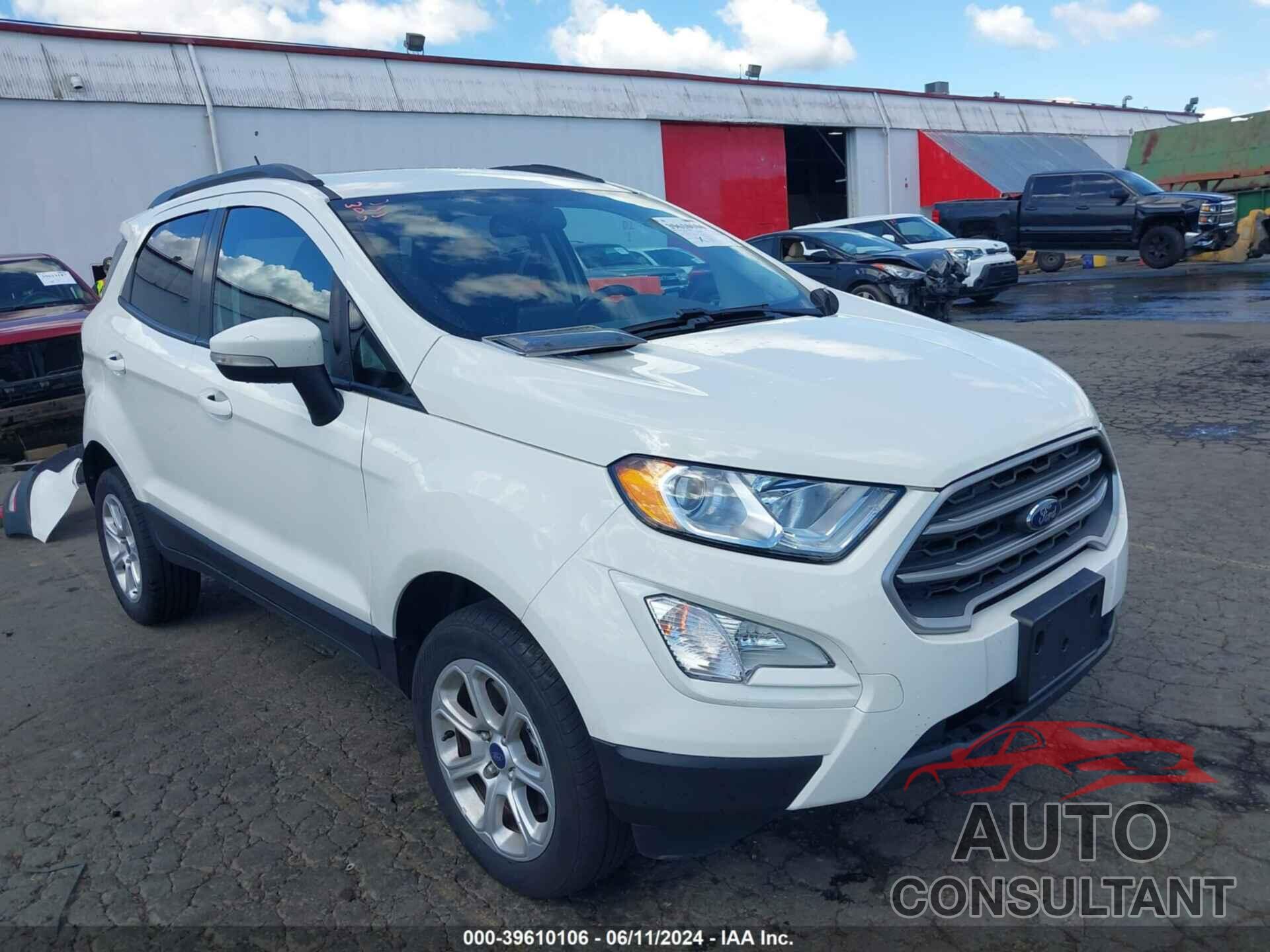 FORD ECOSPORT 2020 - MAJ6S3GL8LC338485