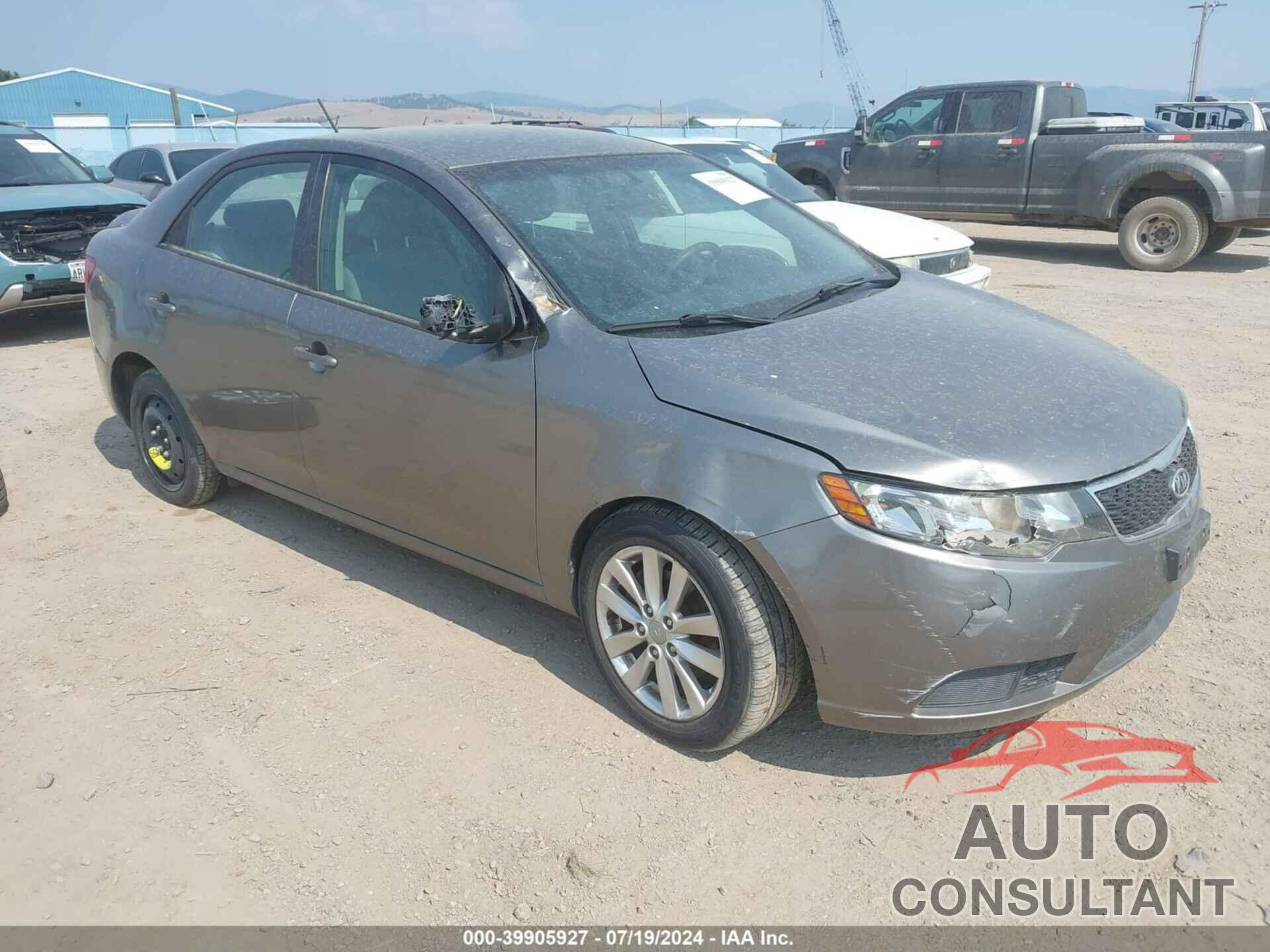 KIA FORTE 2012 - KNAFU4A23C5557530