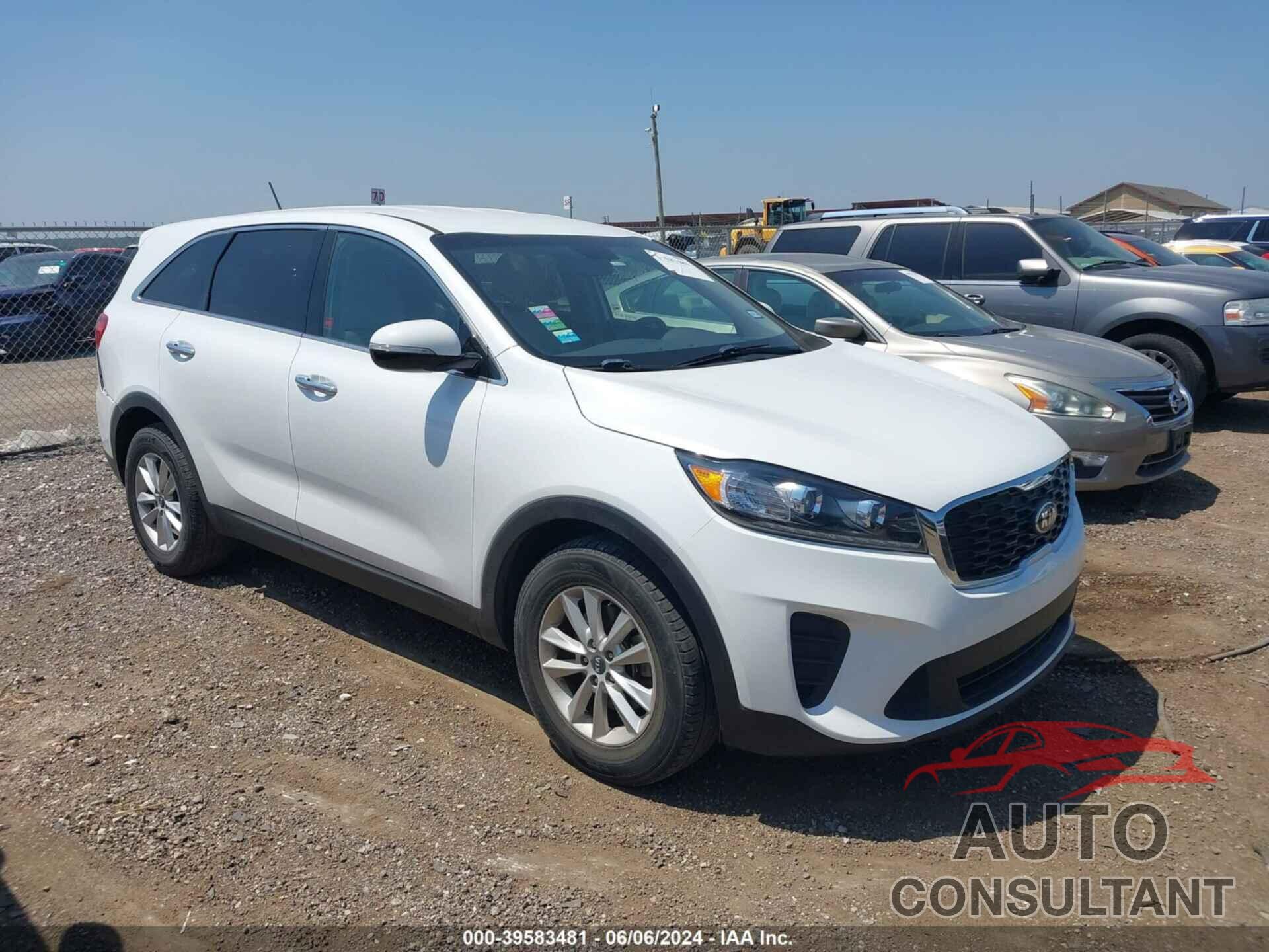 KIA SORENTO 2020 - 5XYPG4A3XLG652648