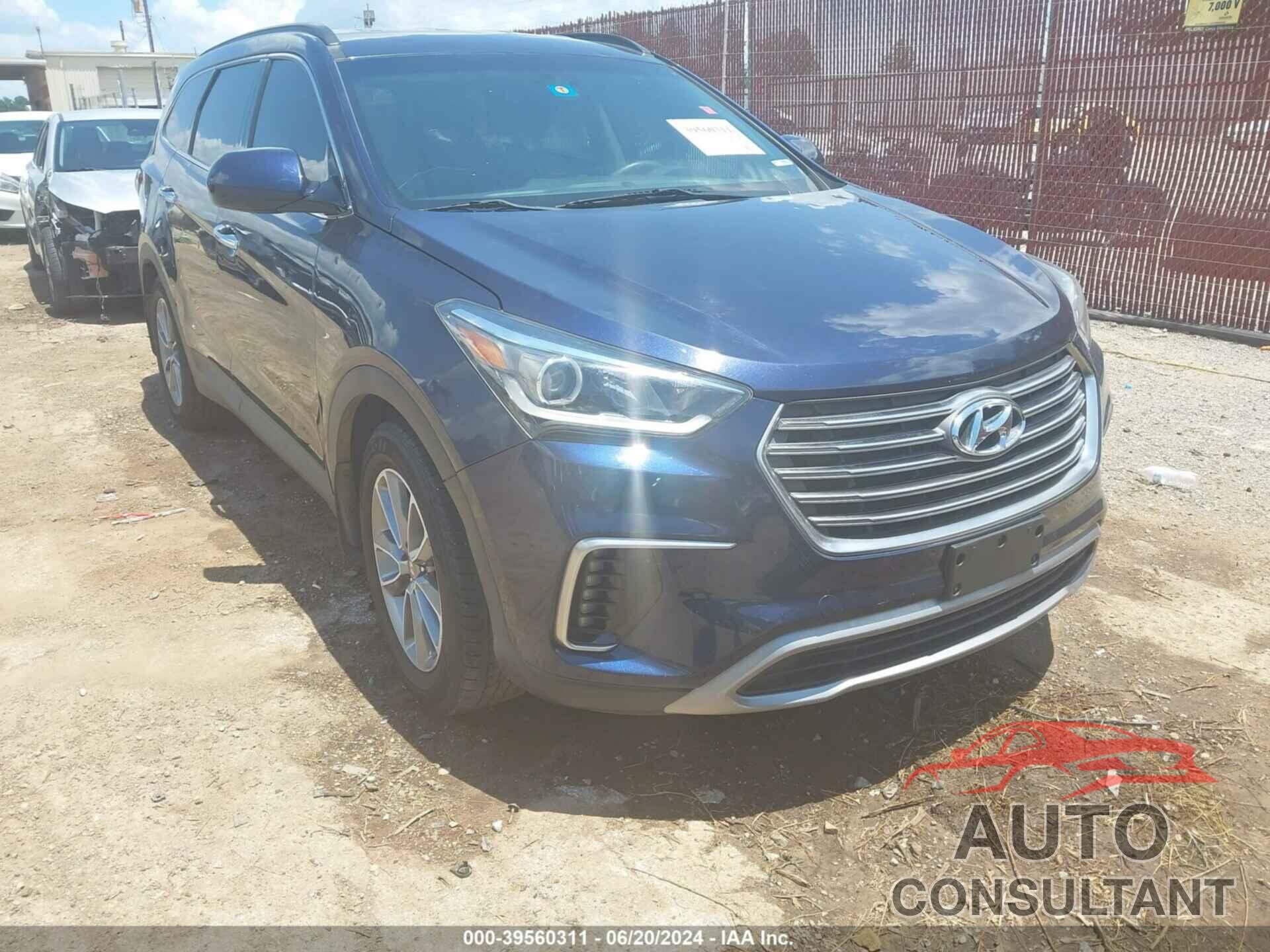 HYUNDAI SANTA FE 2018 - KM8SM4HF6JU265377