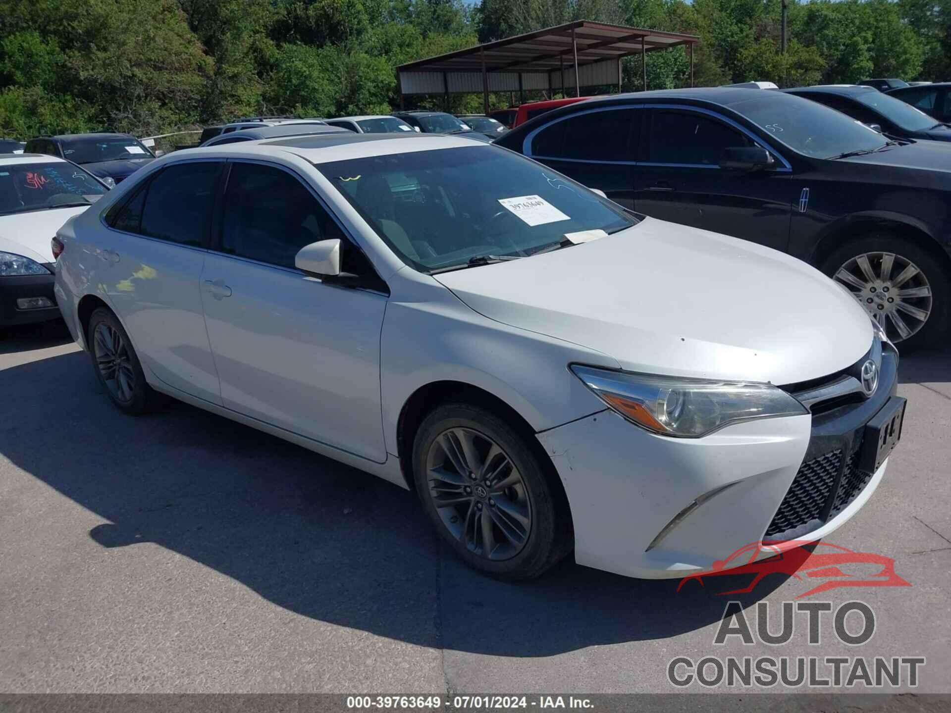 TOYOTA CAMRY 2016 - 4T1BF1FK3GU246741