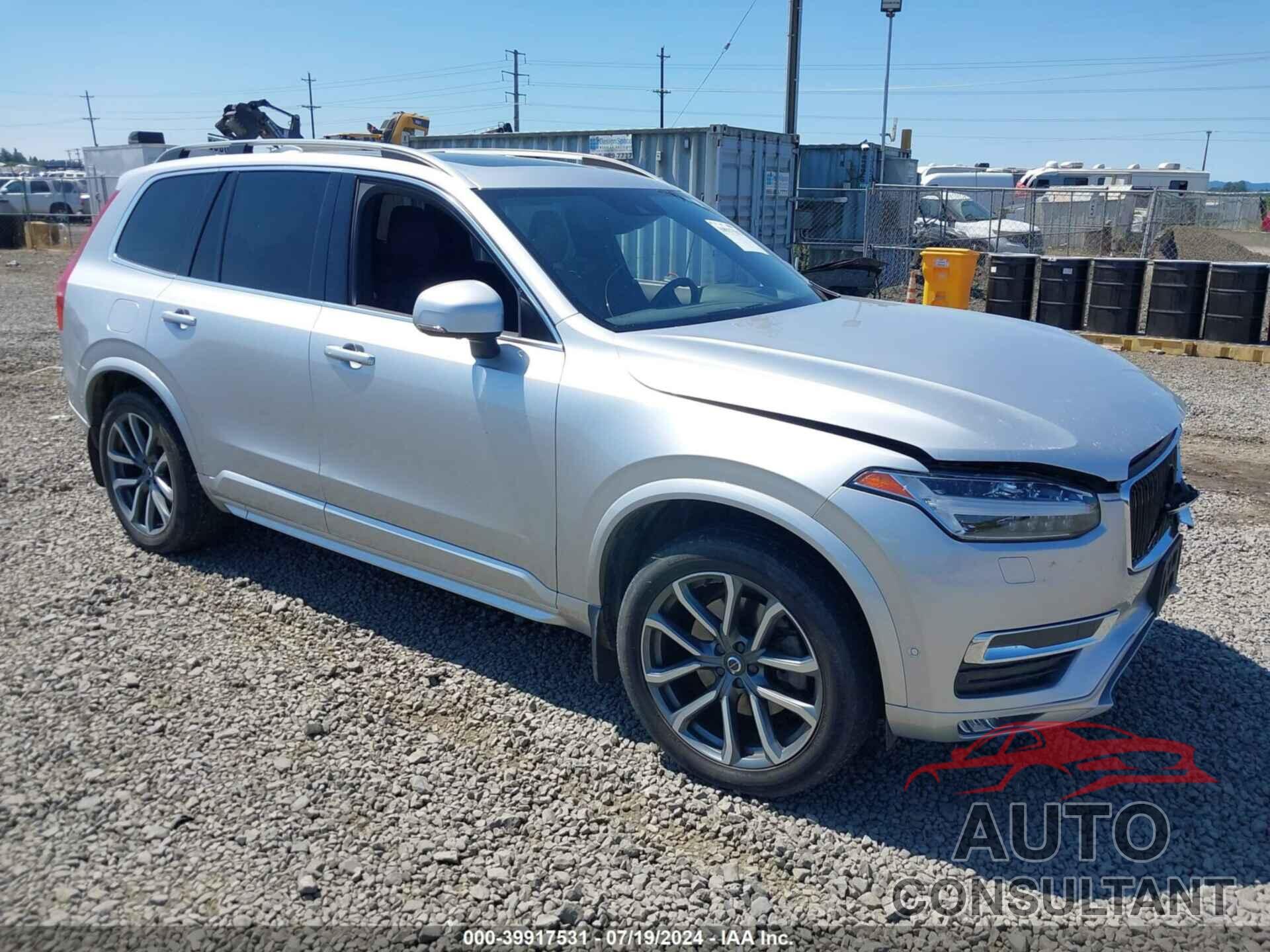 VOLVO XC90 2017 - YV4A22PK8H1148773