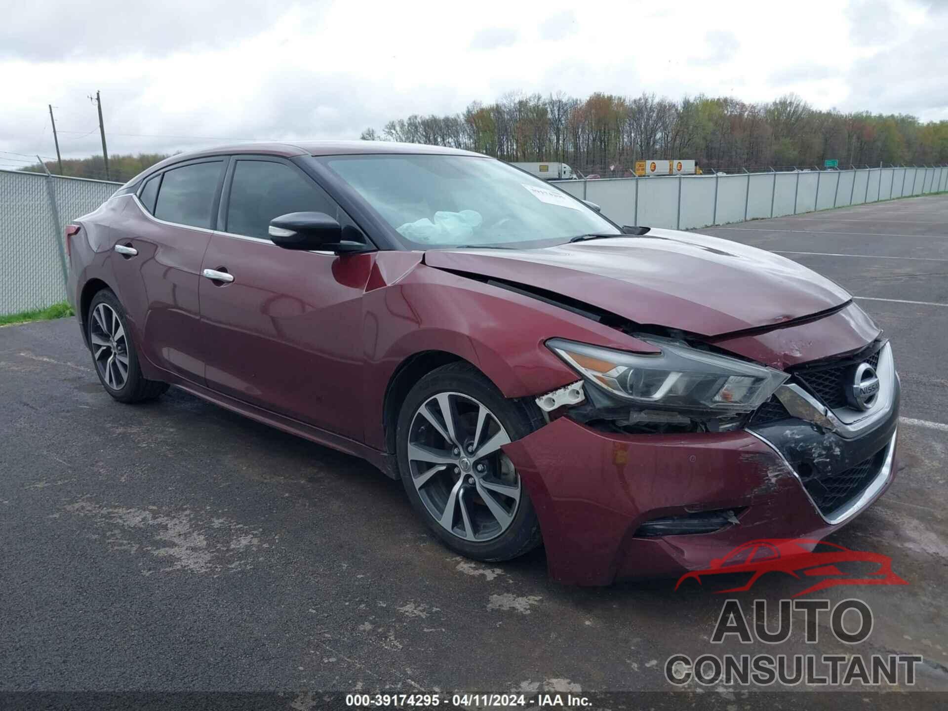 NISSAN MAXIMA 2017 - 1N4AA6AP4HC392531