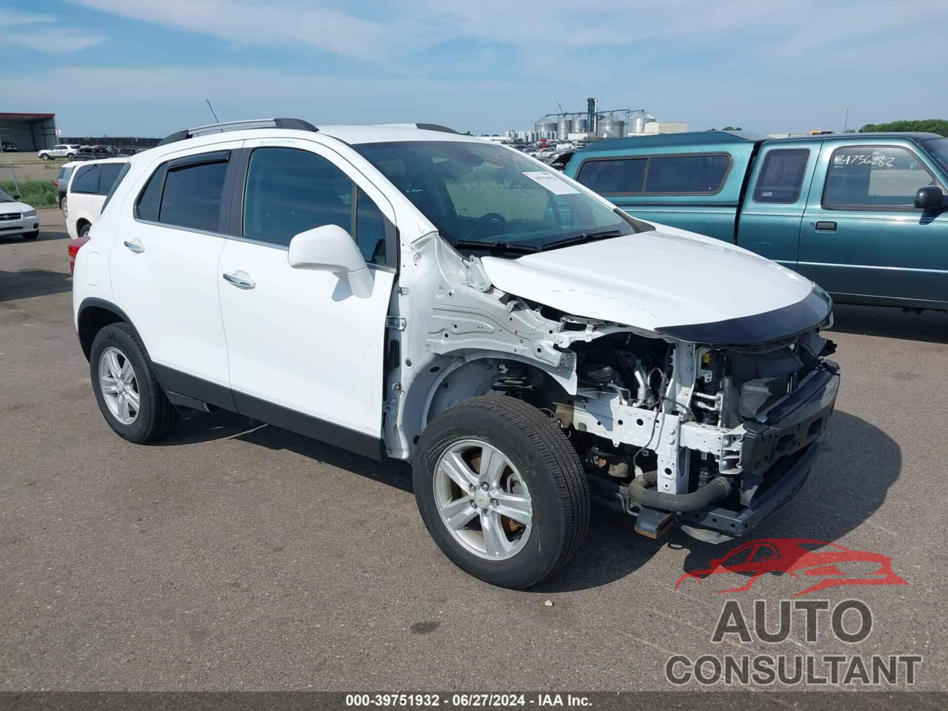 CHEVROLET TRAX 2017 - KL7CJPSB2HB132773