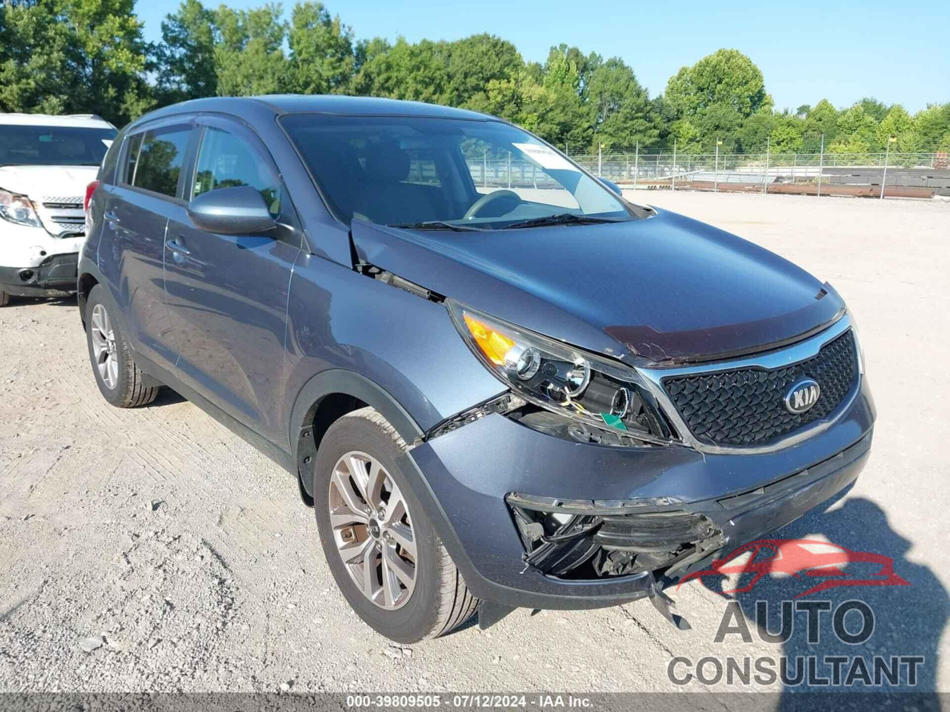 KIA SPORTAGE 2016 - KNDPB3AC1G7846707