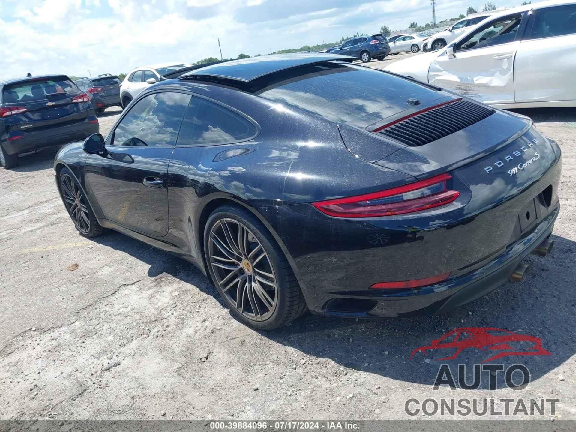PORSCHE 911 2018 - WP0AB2A94JS122907