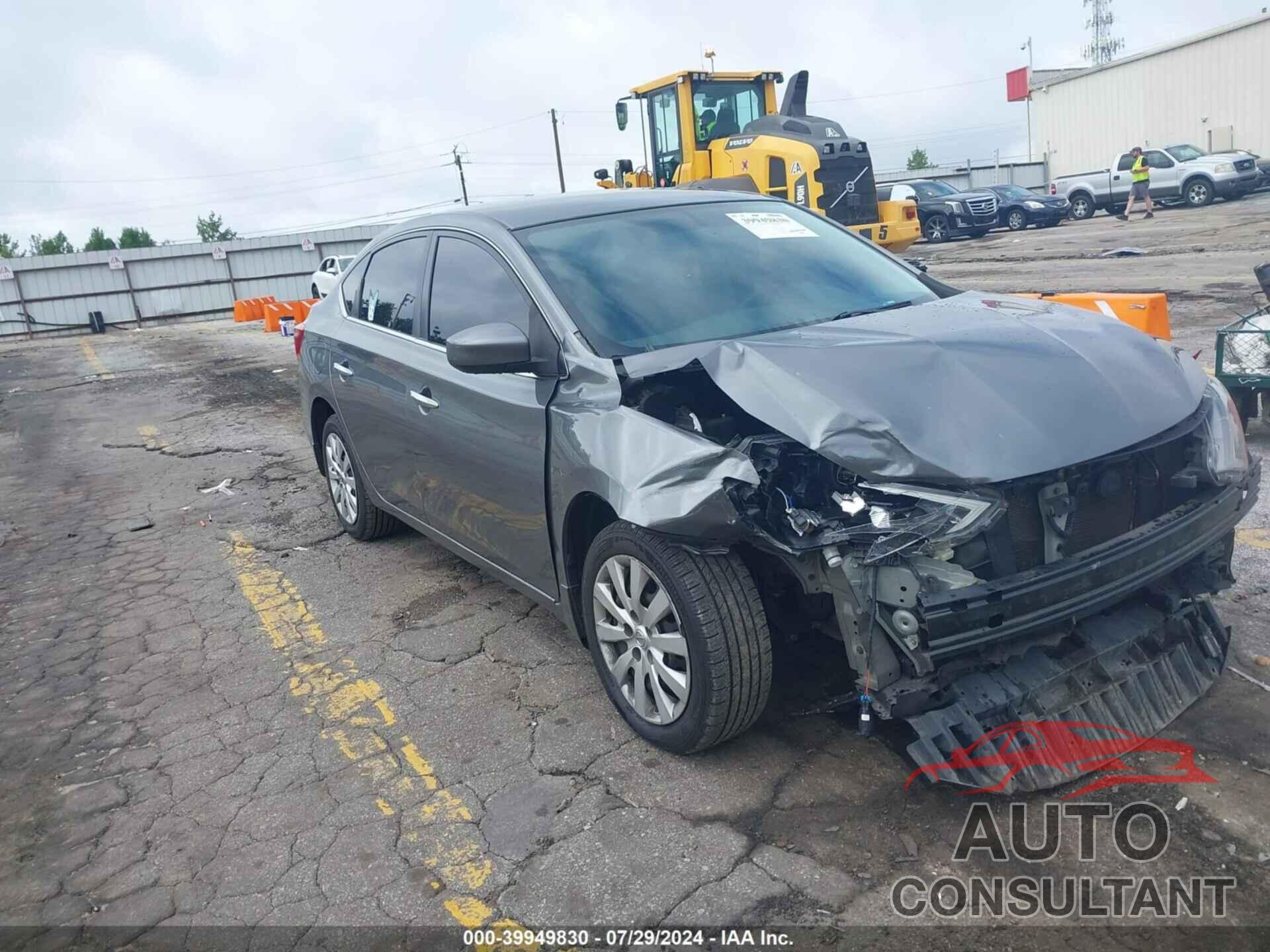 NISSAN SENTRA 2019 - 3N1AB7AP6KY311222