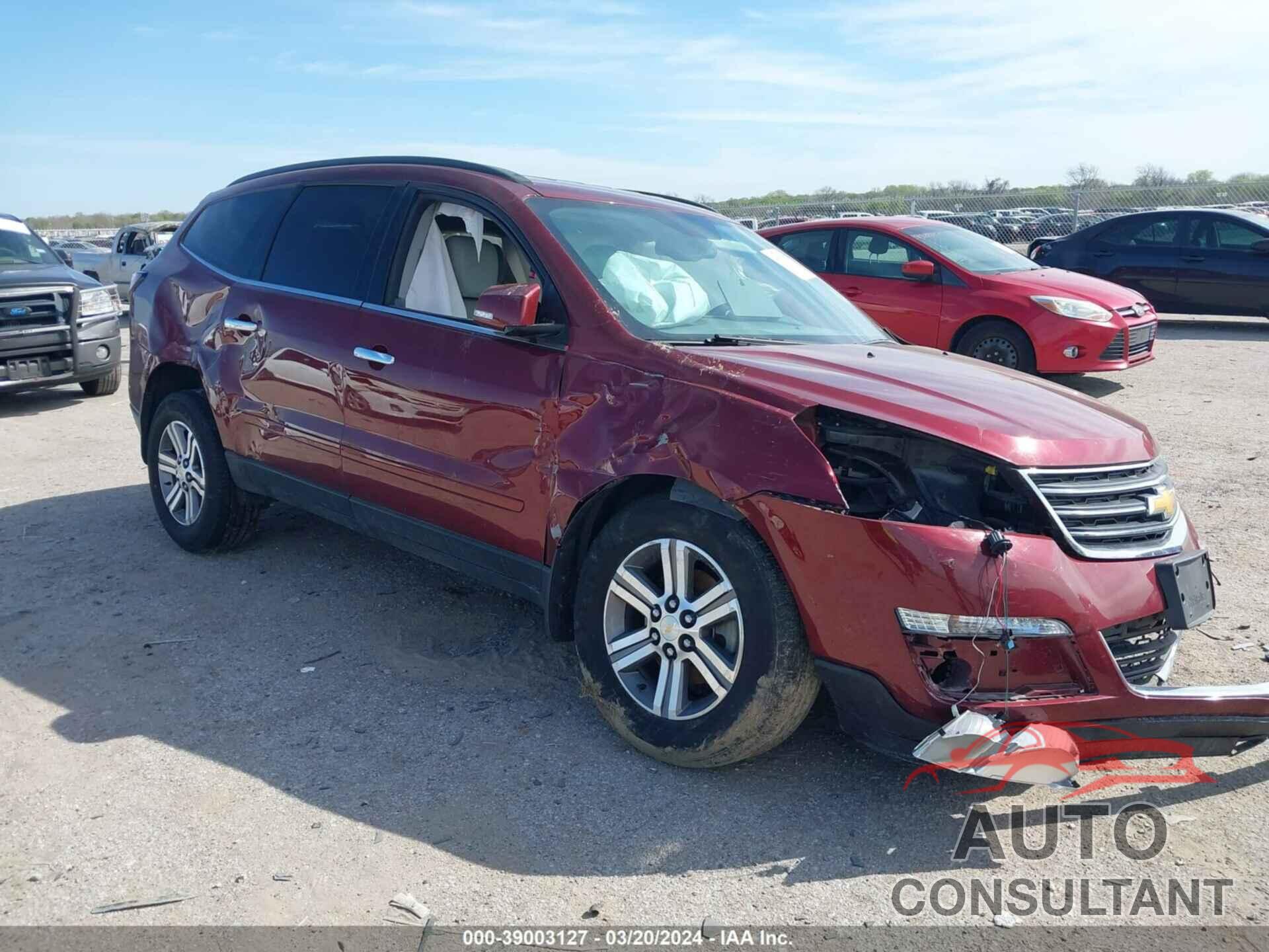 CHEVROLET TRAVERSE 2016 - 1GNKRHKD3GJ188392