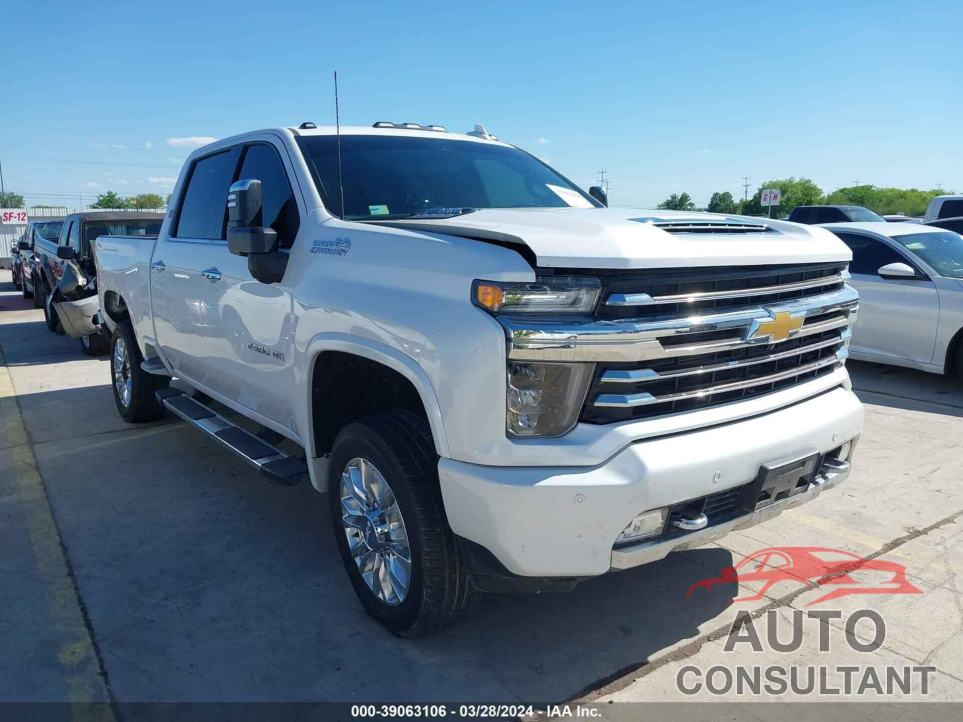 CHEVROLET SILVERADO 2500HD 2020 - 1GC4YREY1LF192284