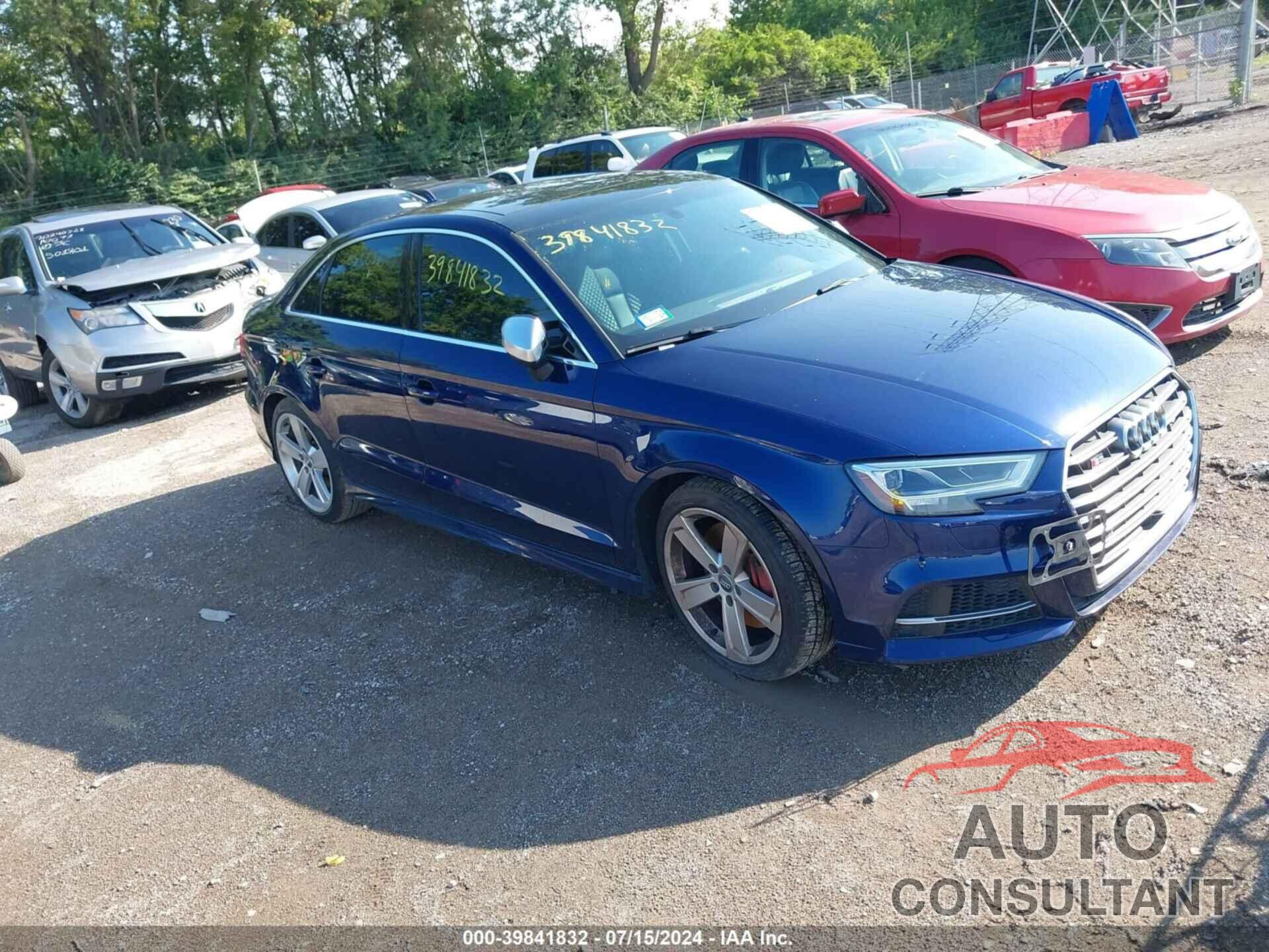 AUDI S3 2017 - WAUB1GFF2H1055238