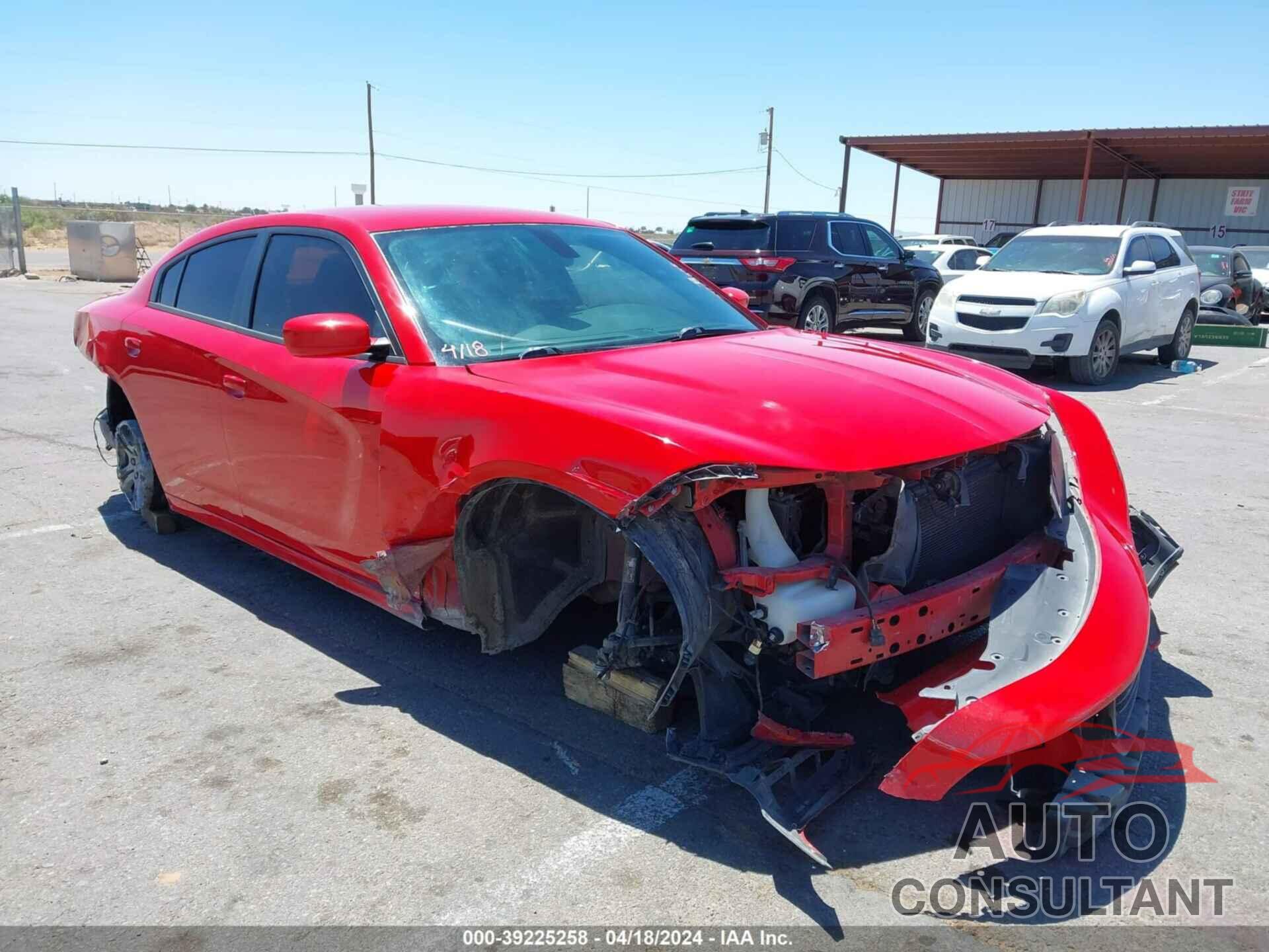 DODGE CHARGER 2018 - 2C3CDXBG1JH152374