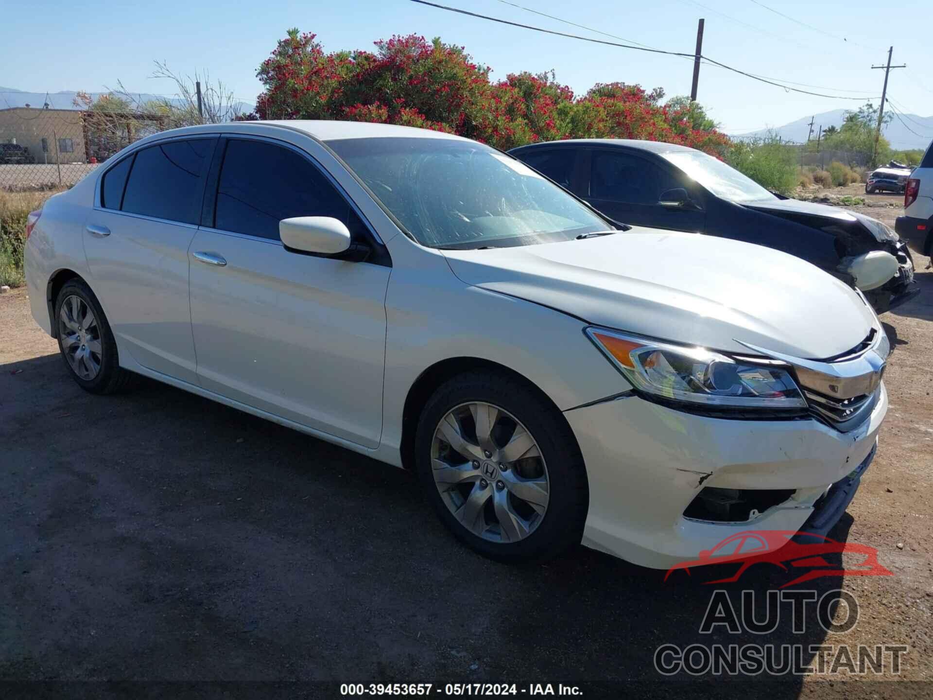 HONDA ACCORD 2016 - 1HGCR2F38GA222596