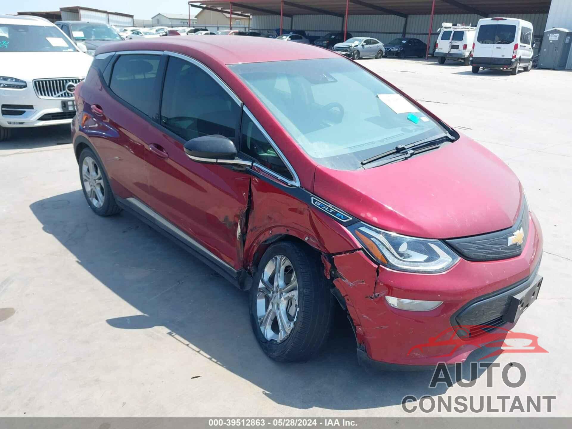 CHEVROLET BOLT EV 2020 - 1G1FY6S08L4118029