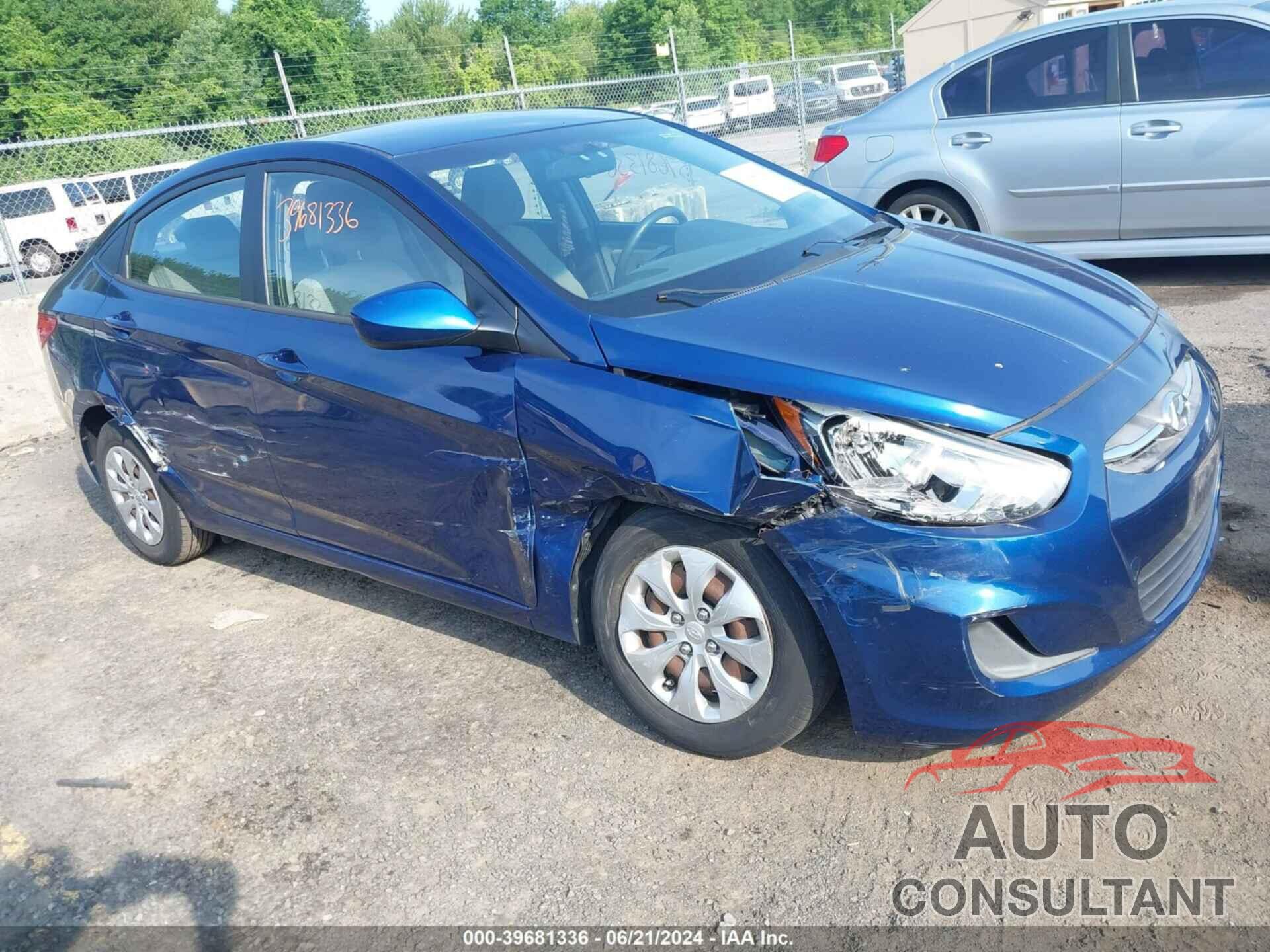 HYUNDAI ACCENT 2016 - KMHCT4AE5GU029529