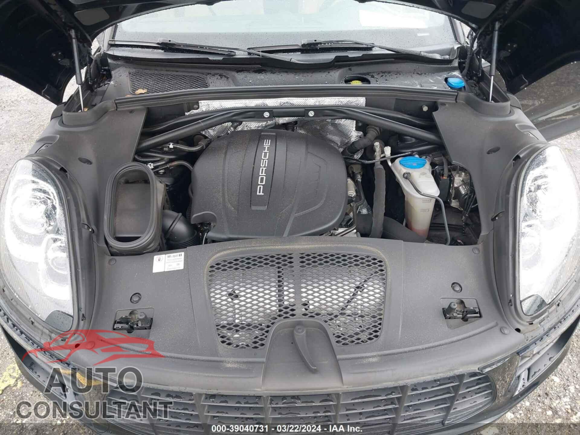 PORSCHE MACAN 2017 - WP1AA2A59HLB04728