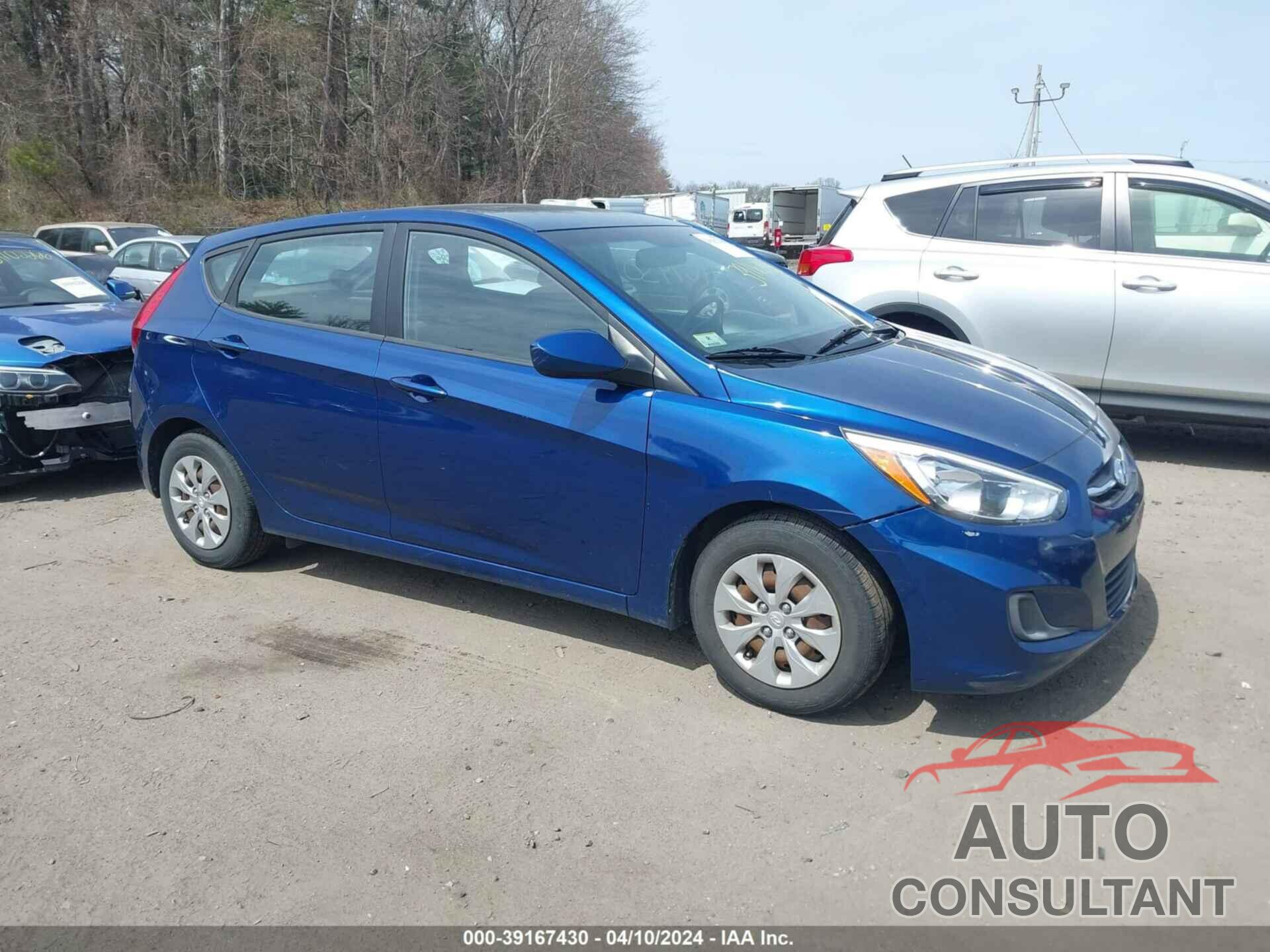 HYUNDAI ACCENT 2016 - KMHCT5AE7GU245968