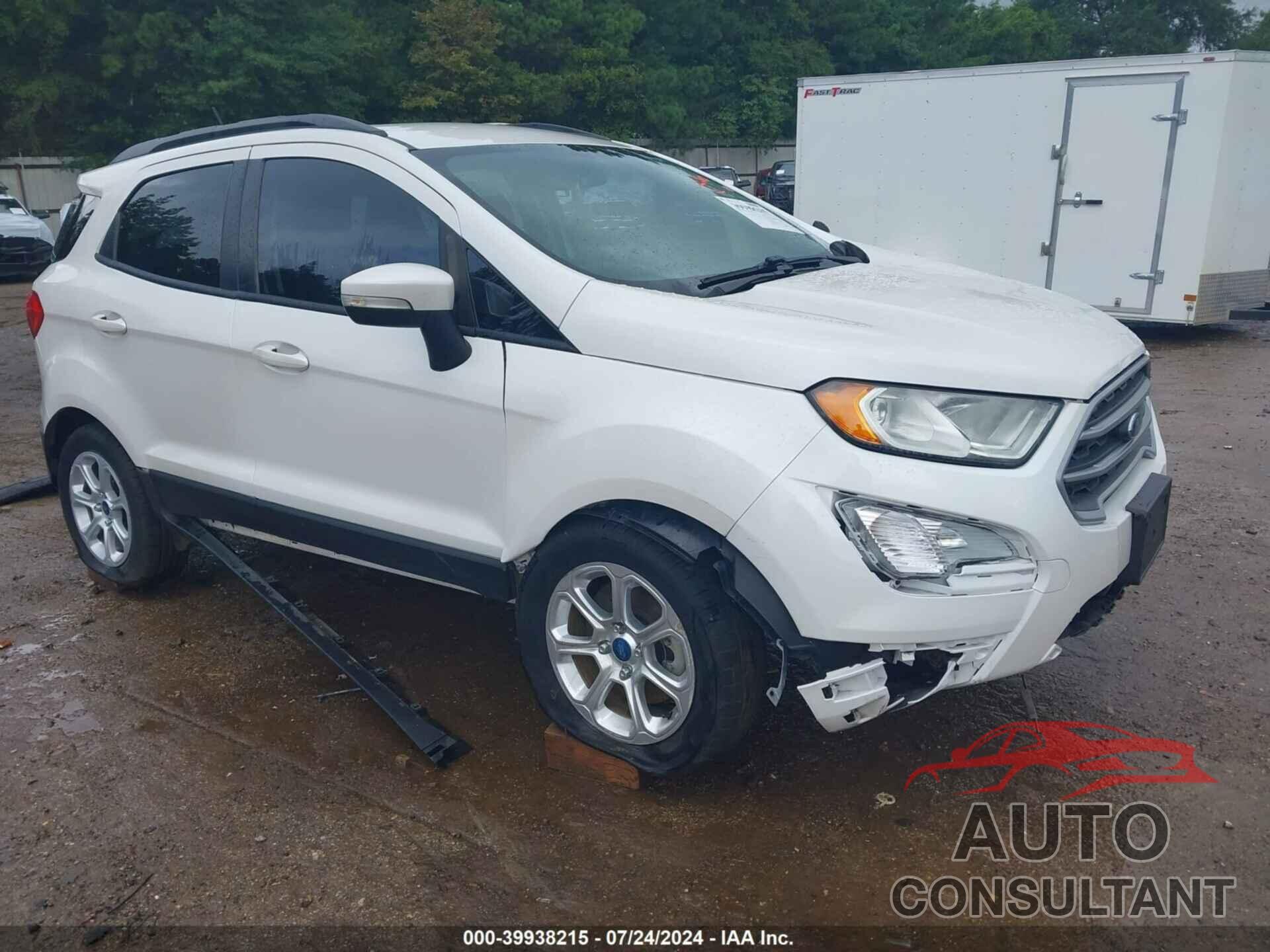 FORD ECOSPORT 2018 - MAJ3P1TE2JC194574