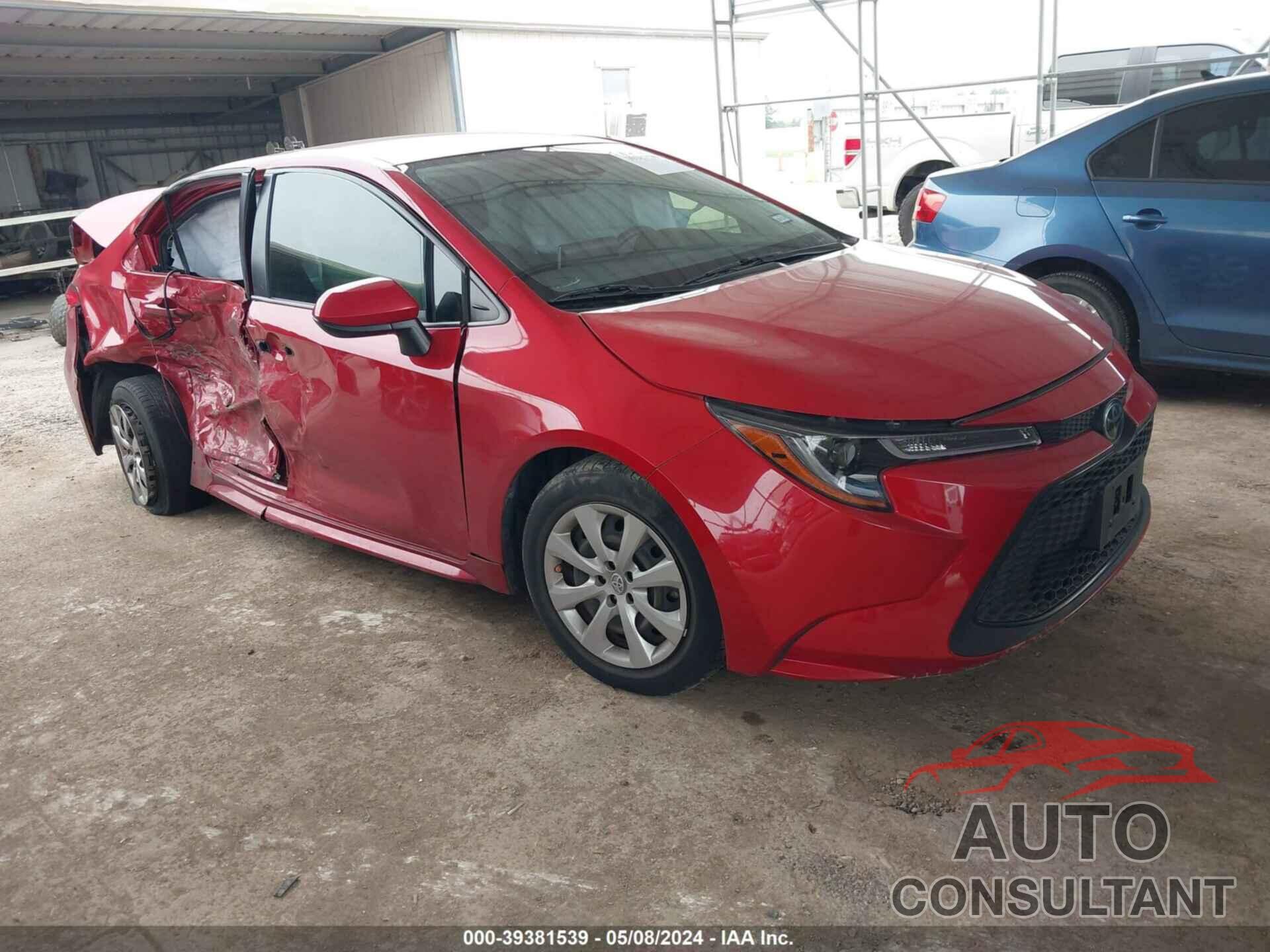 TOYOTA COROLLA 2021 - JTDEPMAEXMJ121573