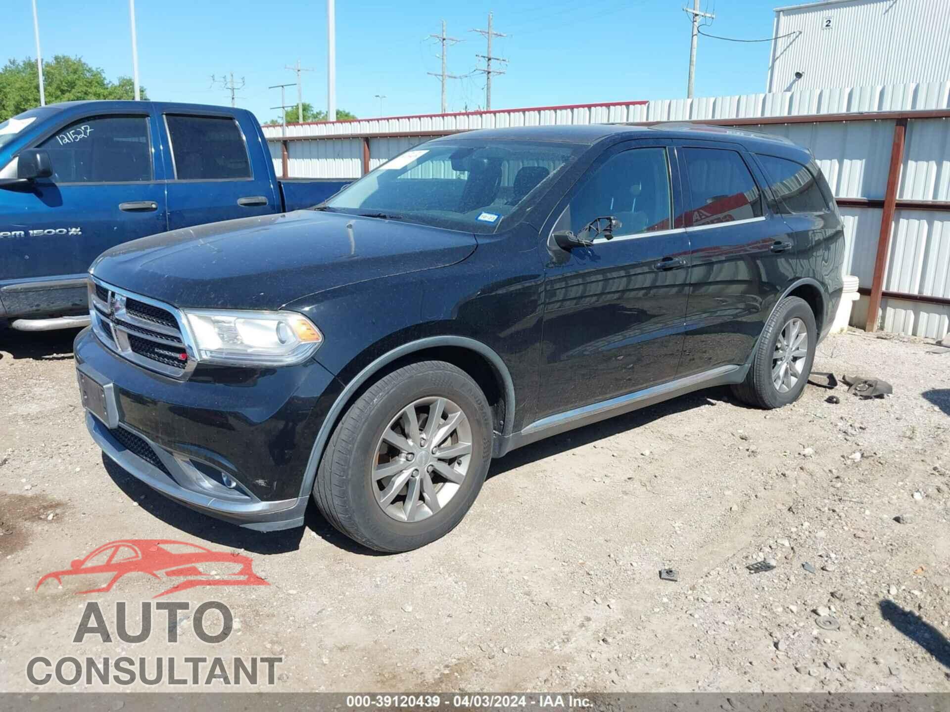 DODGE DURANGO 2017 - 1C4RDHAG1HC660595