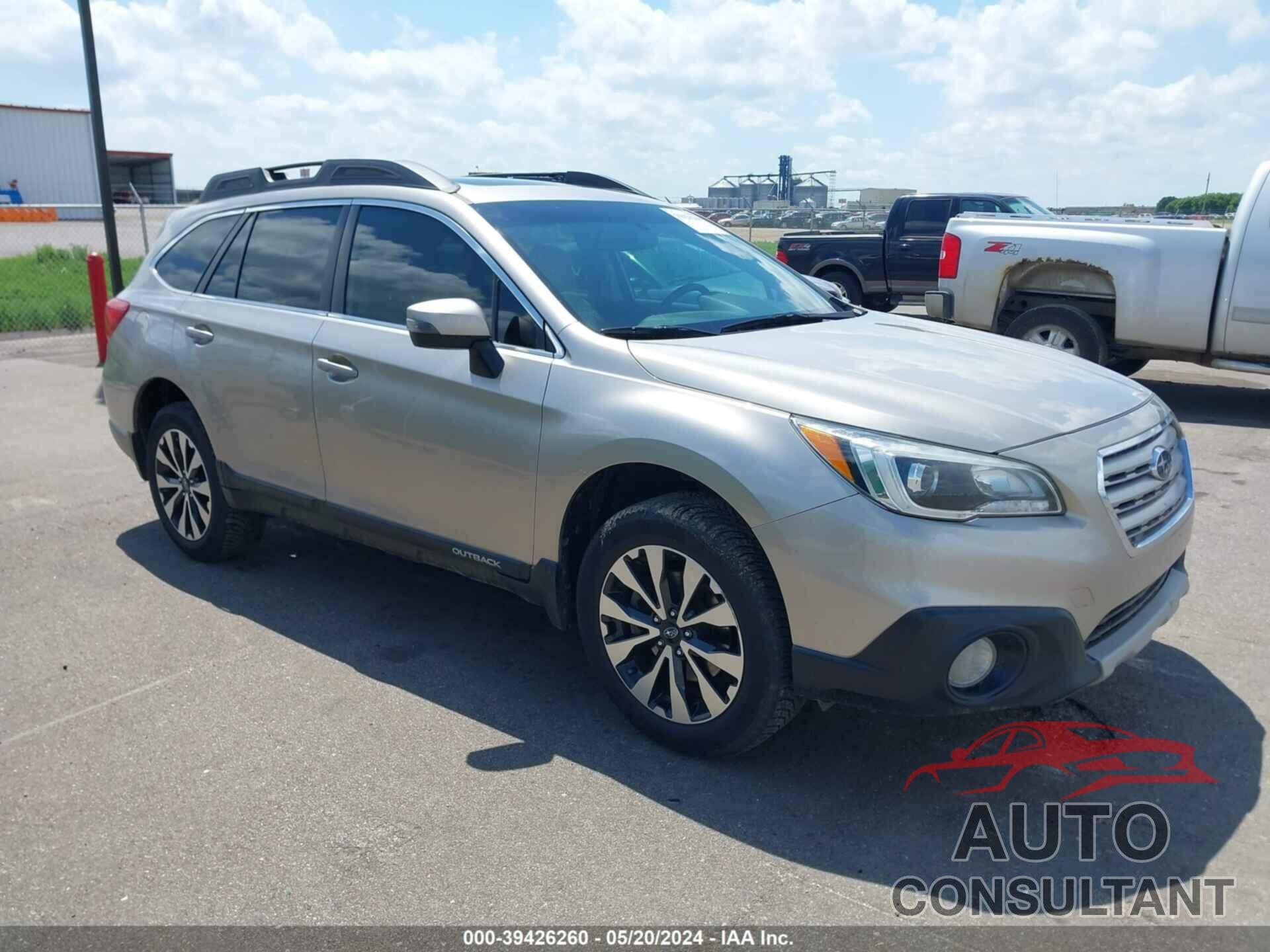 SUBARU OUTBACK 2016 - 4S4BSALC6G3230595