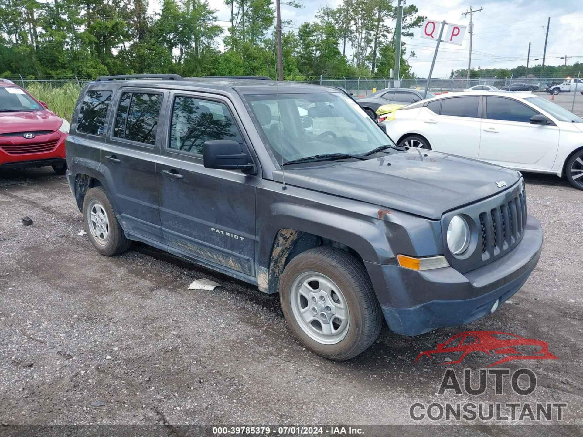 JEEP PATRIOT 2016 - 1C4NJPBA5GD787029