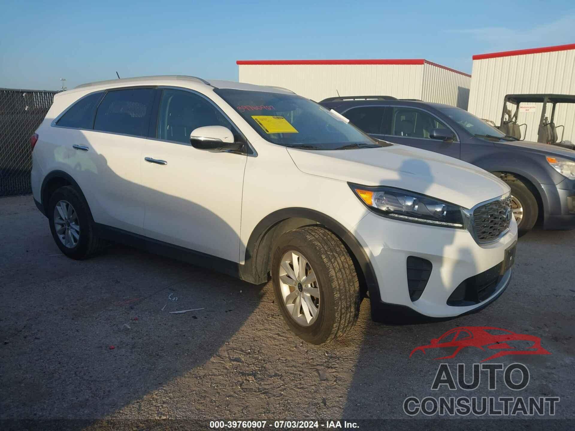 KIA SORENTO 2020 - 5XYPG4A33LG707912