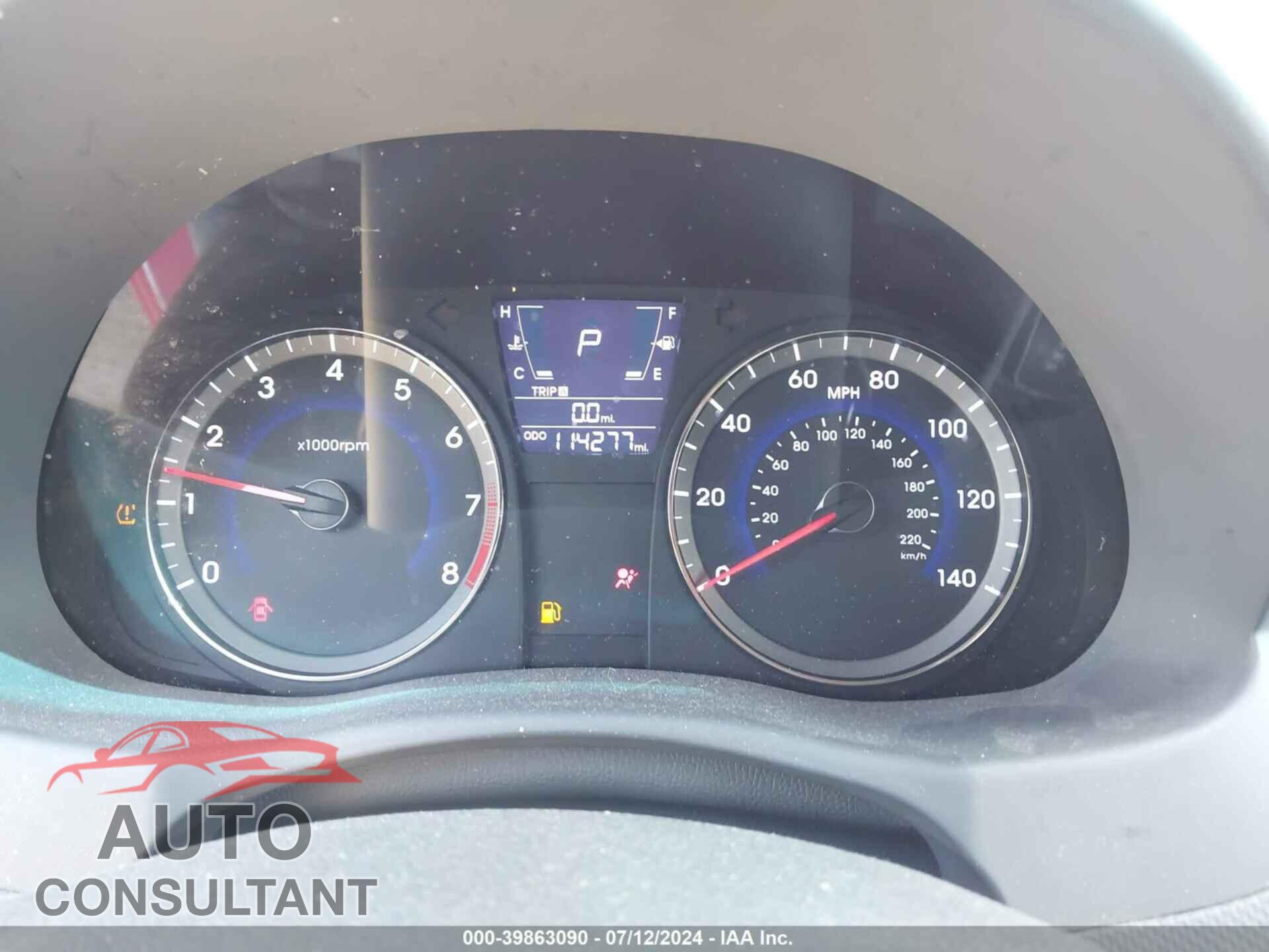 HYUNDAI ACCENT 2013 - KMHCT4AE5DU413046