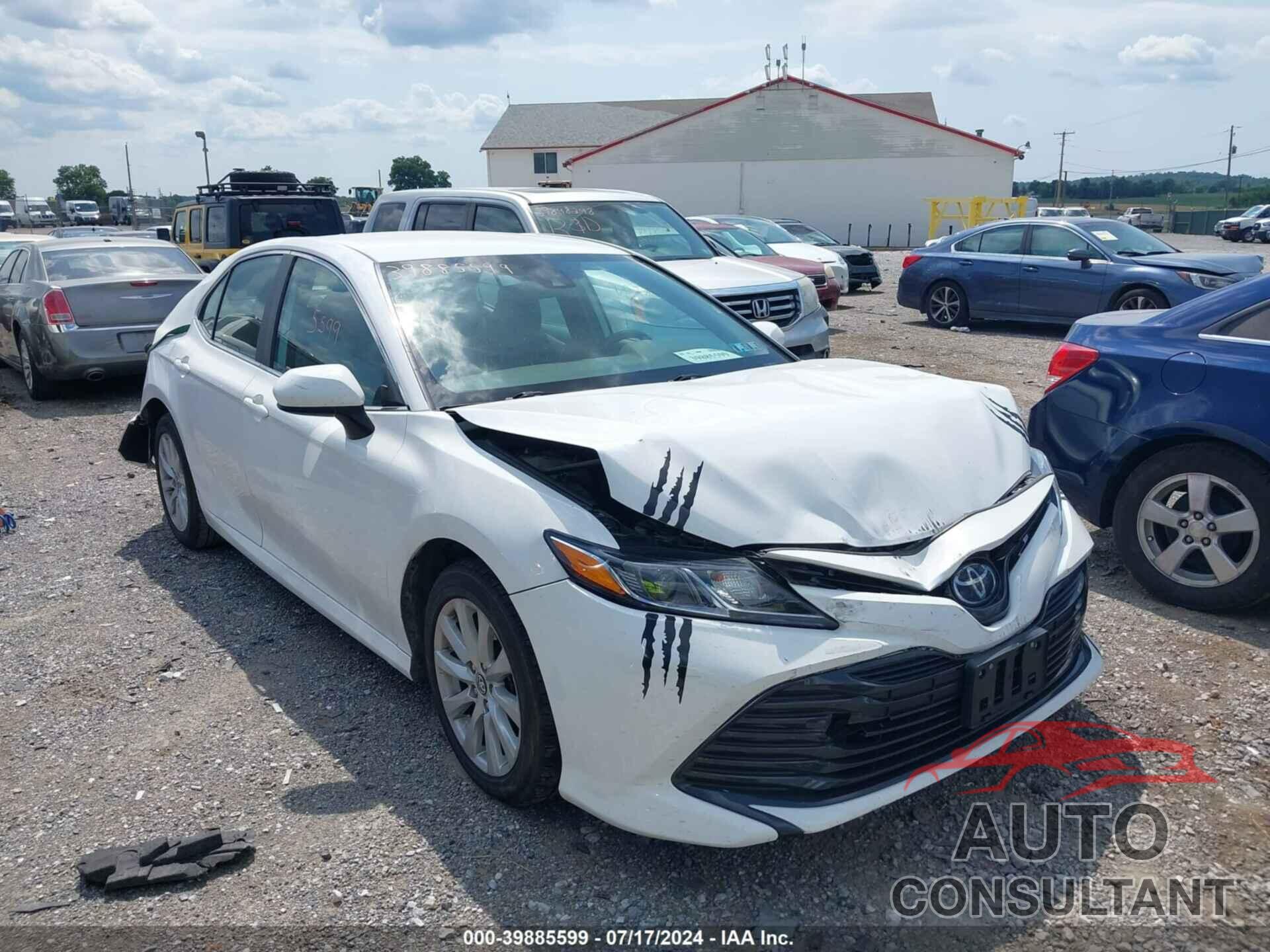 TOYOTA CAMRY 2020 - 4T1C11AK0LU344632