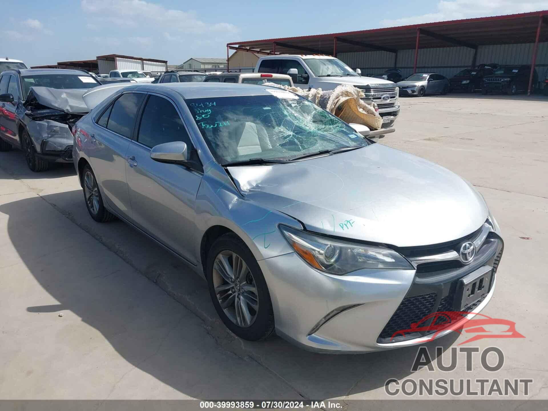 TOYOTA CAMRY 2016 - 4T1BF1FK7GU119720
