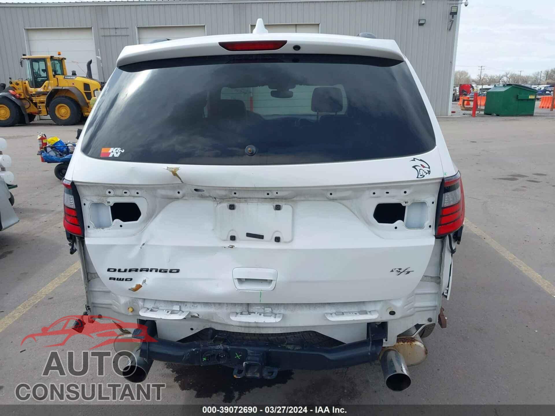DODGE DURANGO 2017 - 1C4SDJCT6HC692073