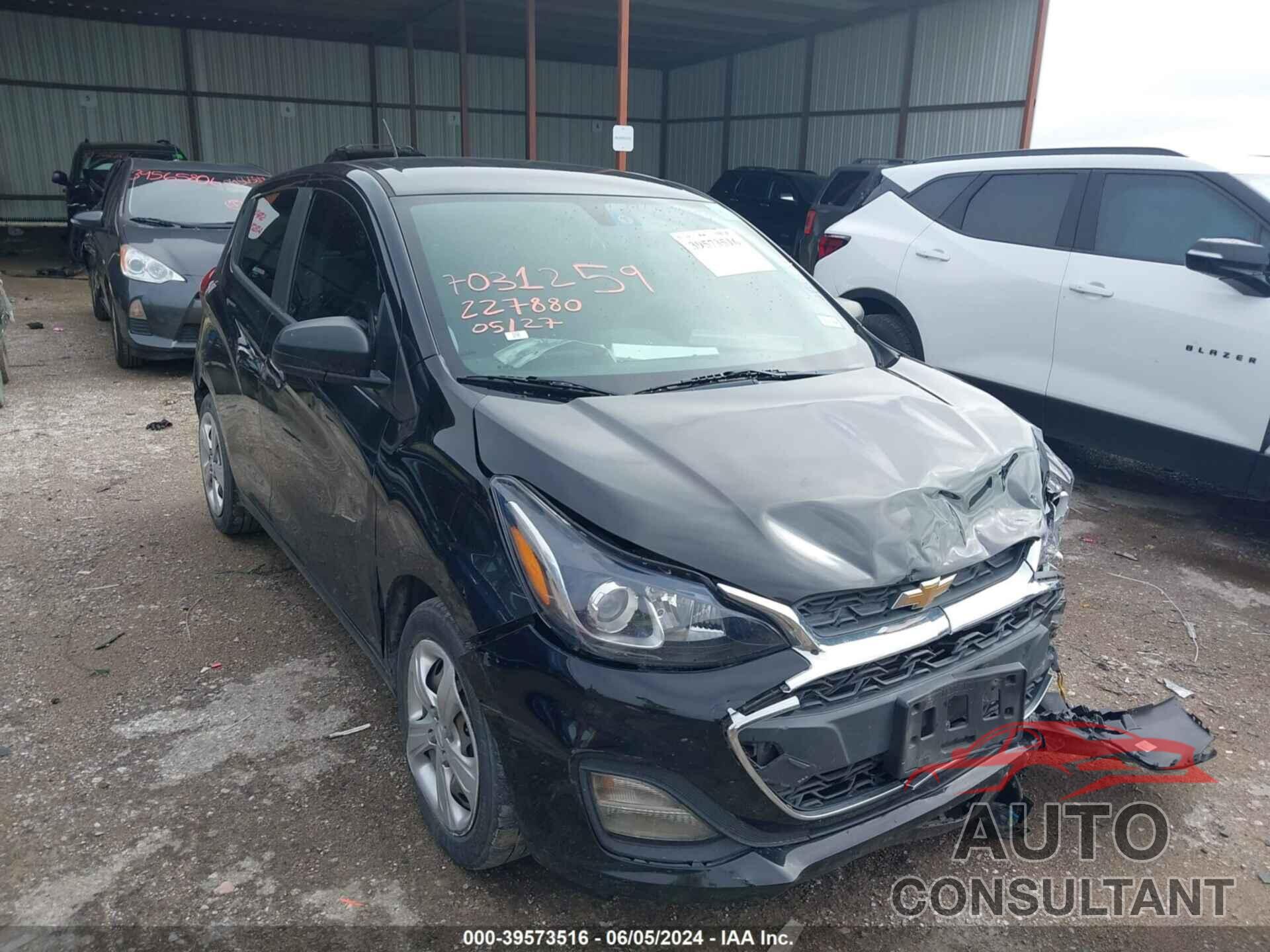 CHEVROLET SPARK 2021 - KL8CB6SA9MC227880