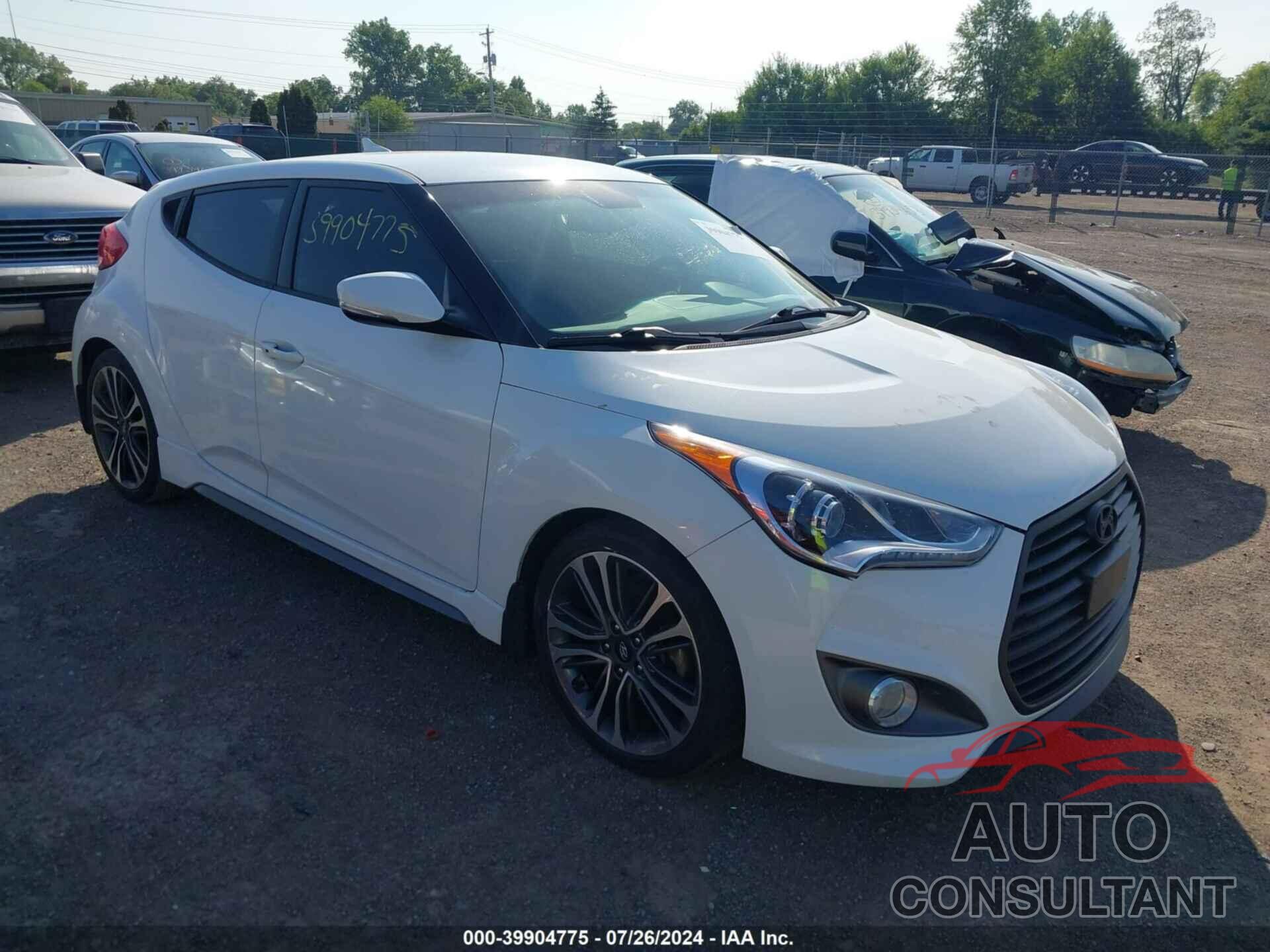 HYUNDAI VELOSTER 2016 - KMHTC6AE7GU248892